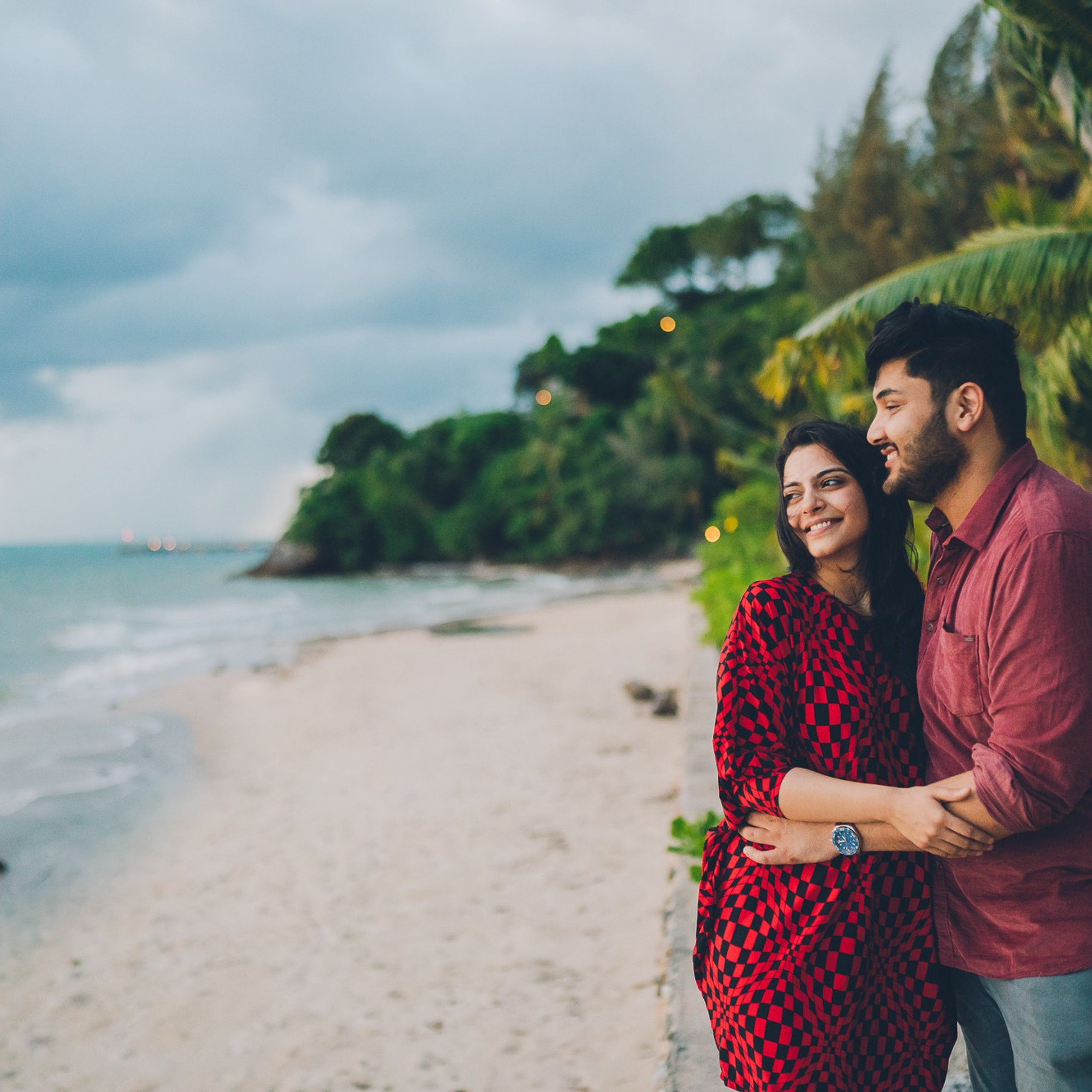 Photo. Romantic proposal on Koh Samui, Thailand