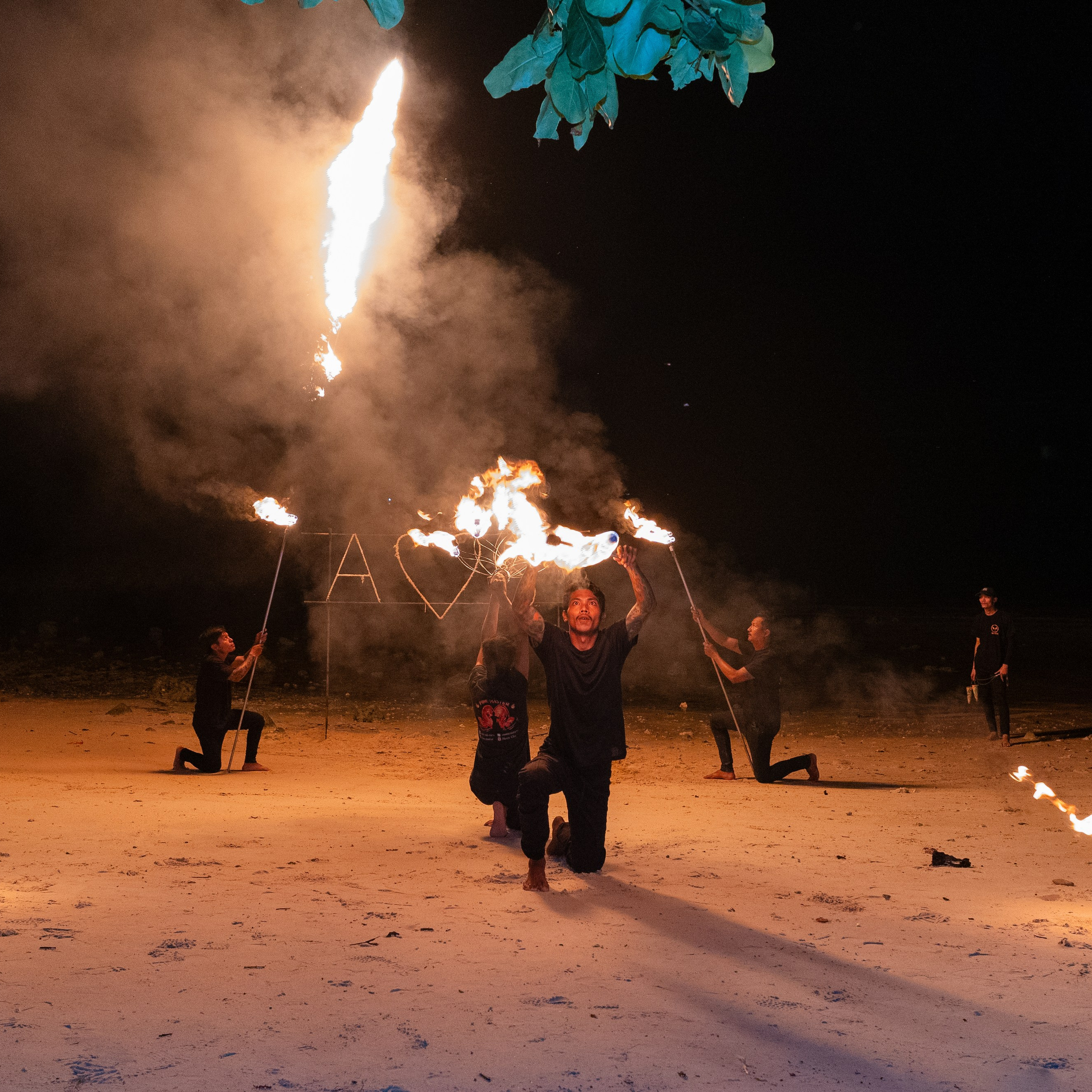 Photo. Romantic proposal on Koh Samui, Thailand