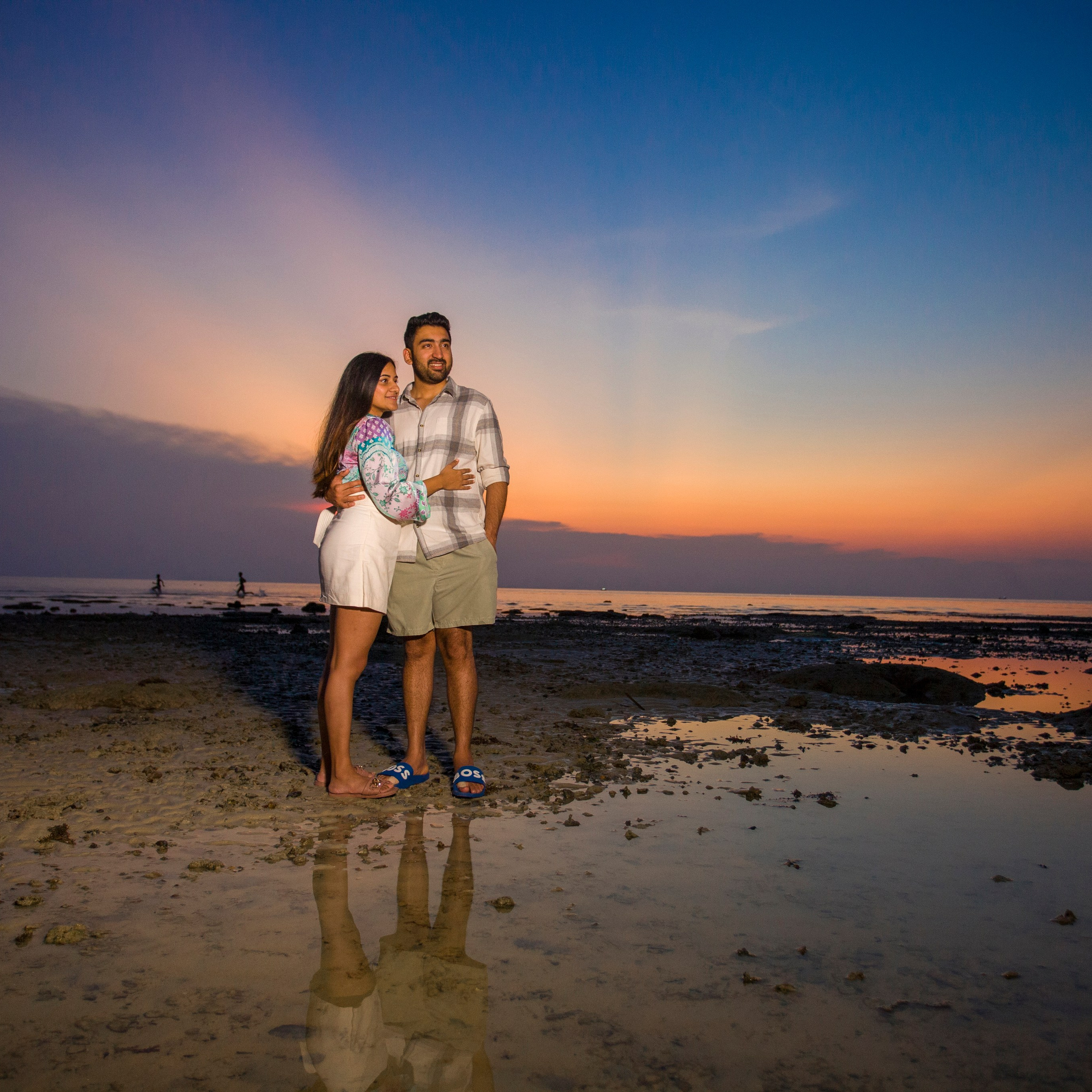 Photo. Romantic proposal on Koh Samui, Thailand