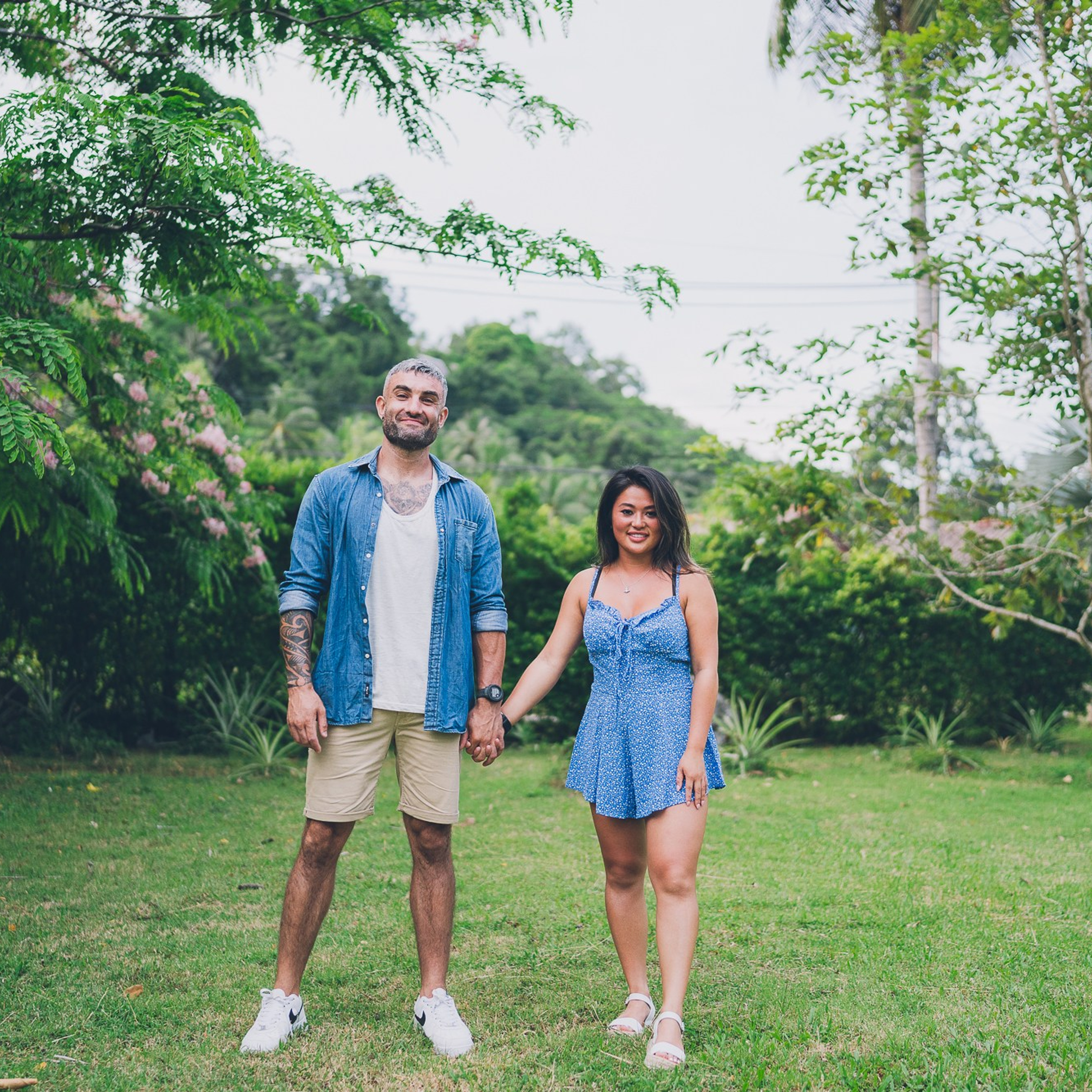 Photo. Romantic proposal on Koh Samui, Thailand