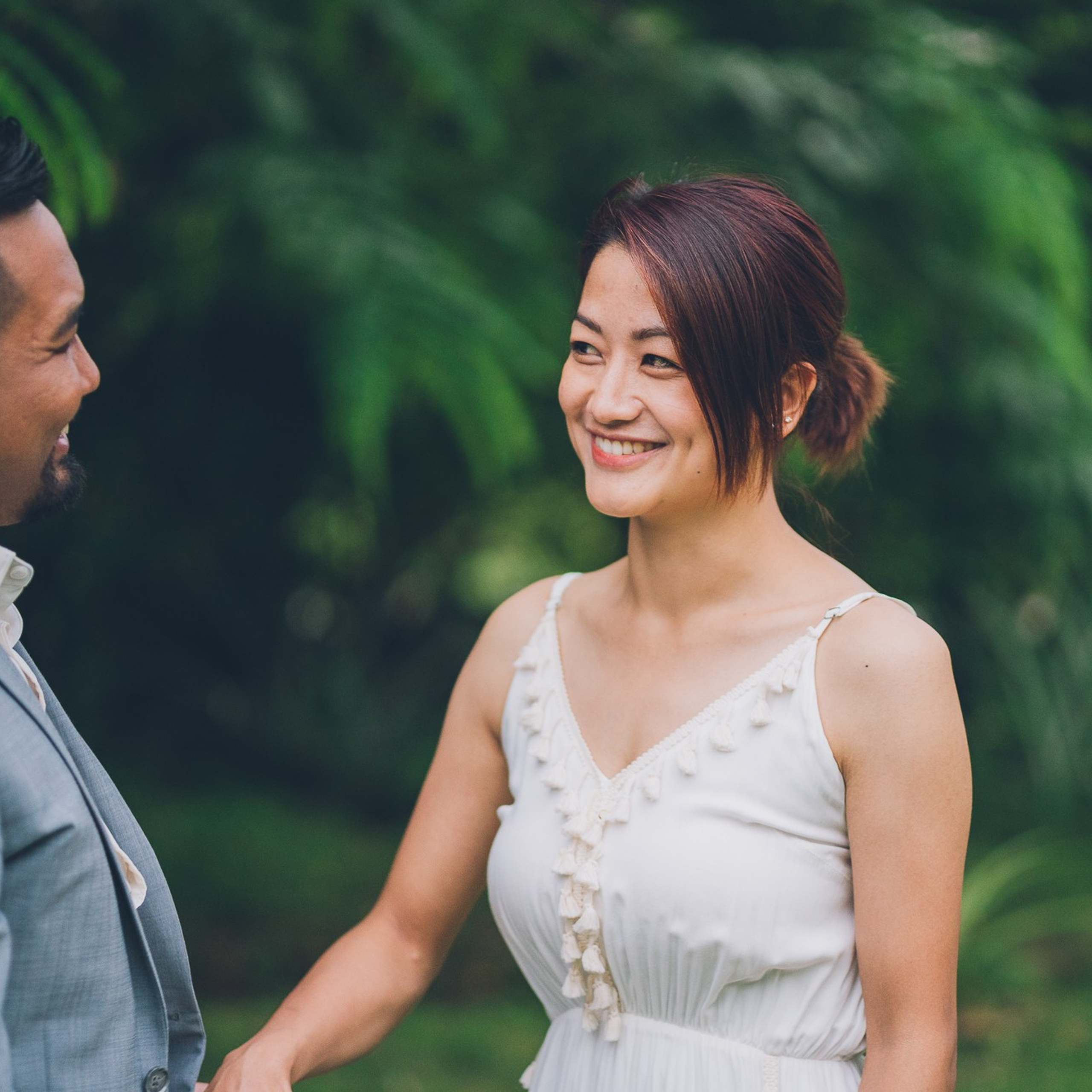 Photo. Romantic proposal on Koh Samui, Thailand