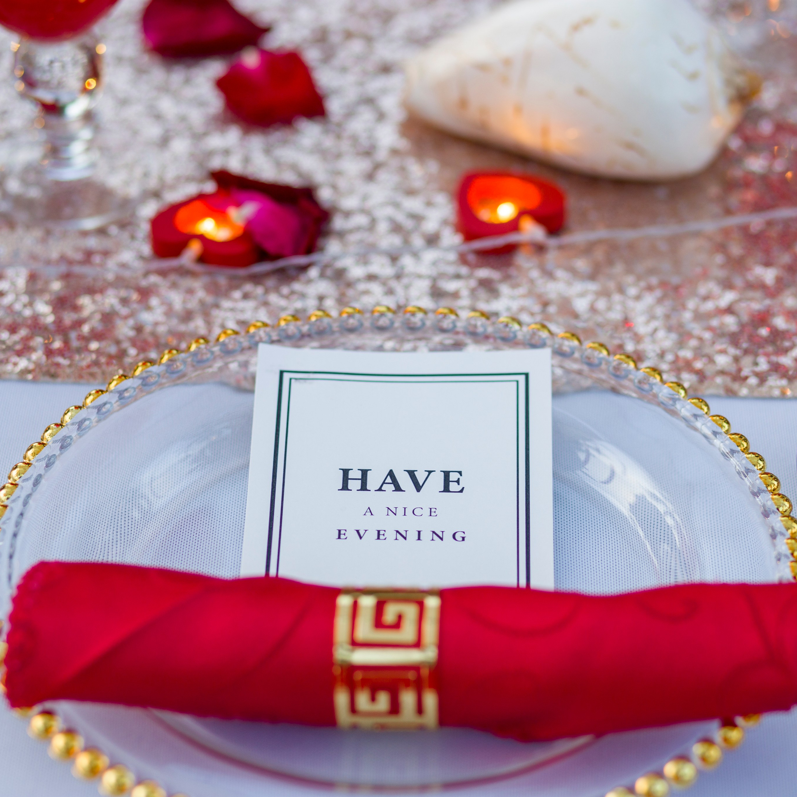 Photo. Romantic proposal on Koh Samui, Thailand