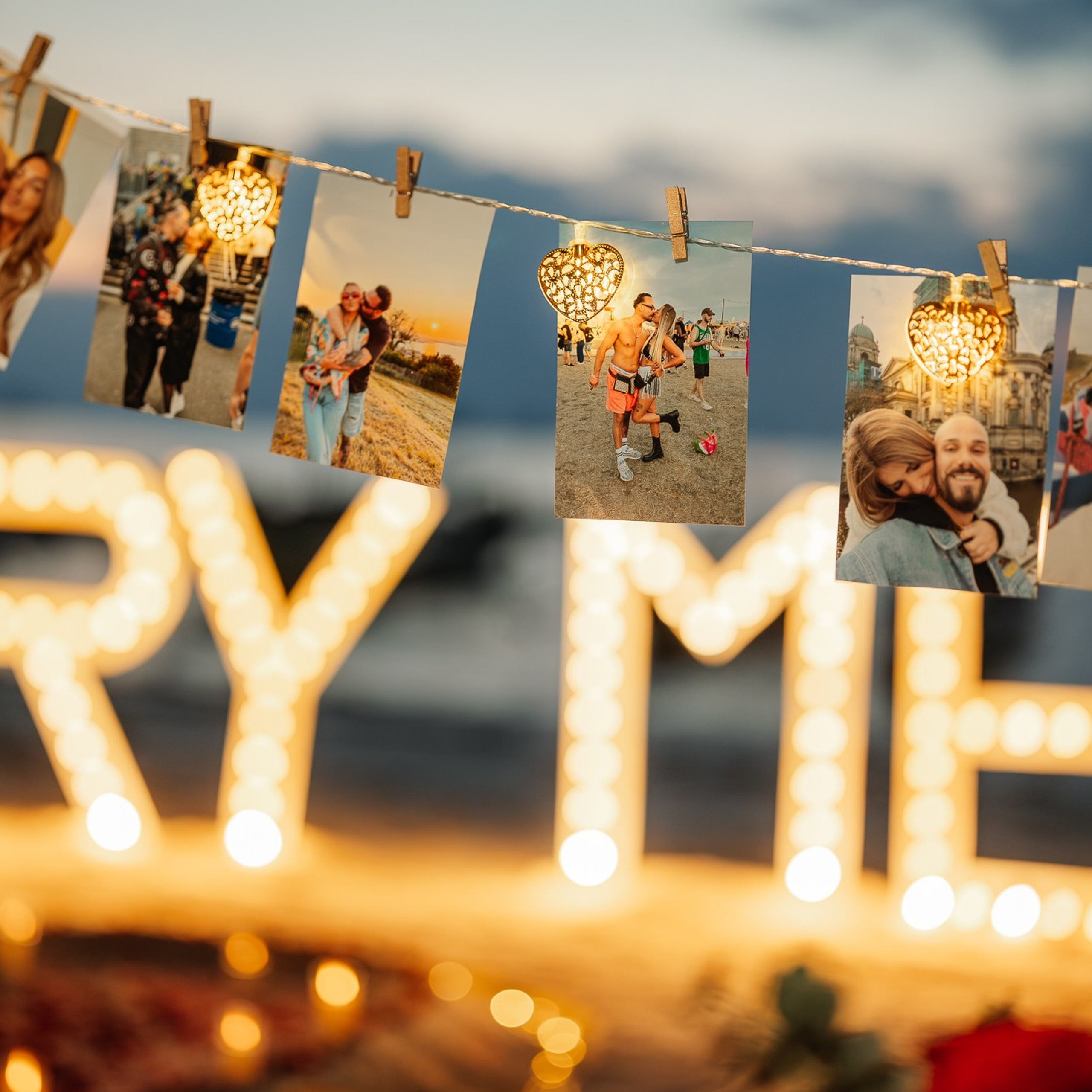 Photo. Romantic proposal on Koh Samui, Thailand