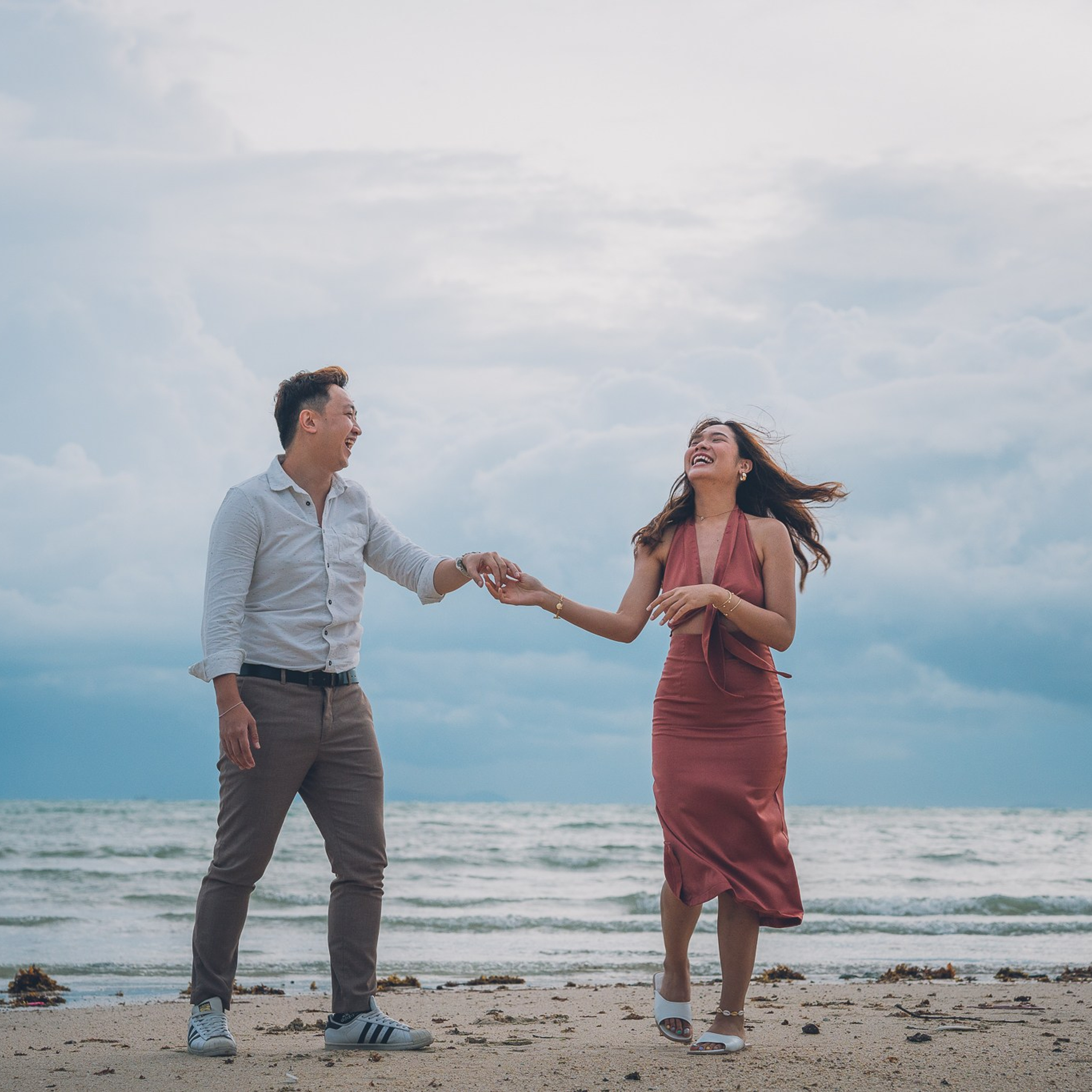 Photo. Romantic proposal on Koh Samui, Thailand