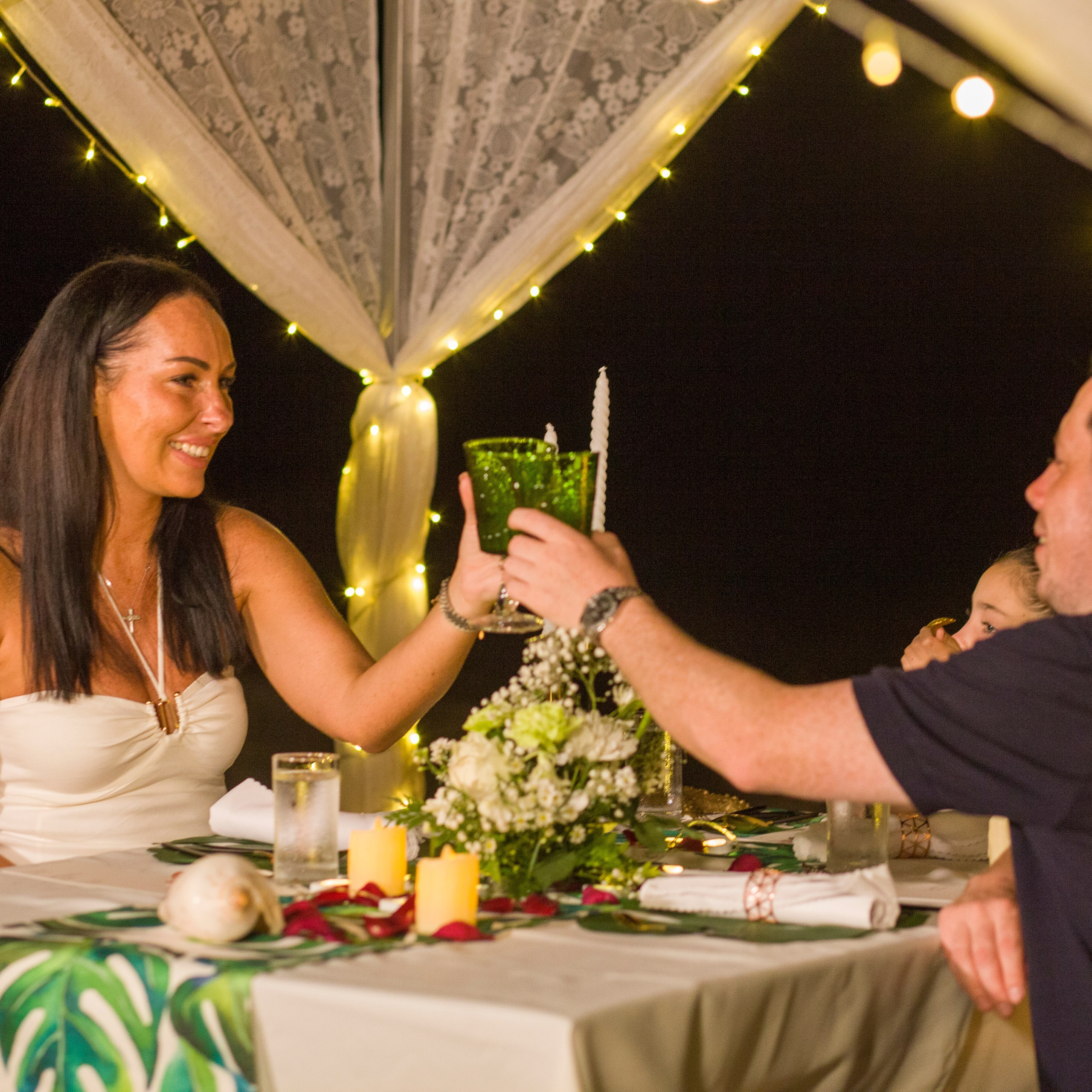 Photo. Romantic proposal on Koh Samui, Thailand