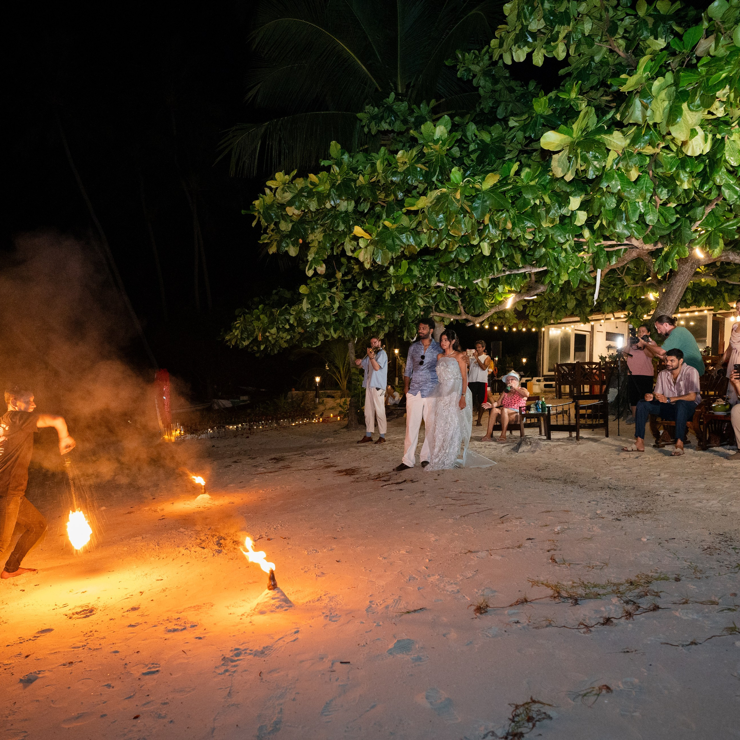 Photo. Romantic proposal on Koh Samui, Thailand