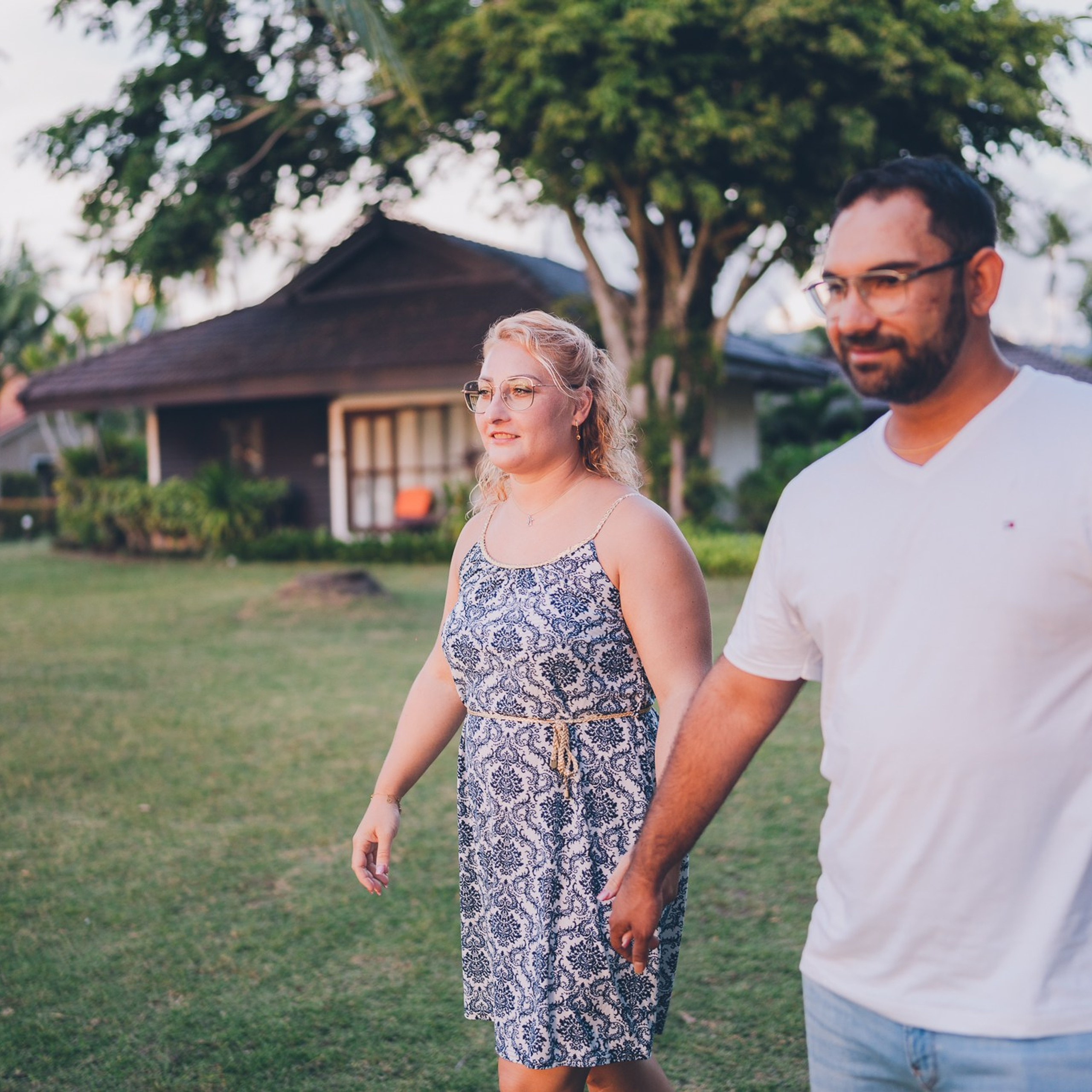 Photo. Romantic proposal on Koh Samui, Thailand