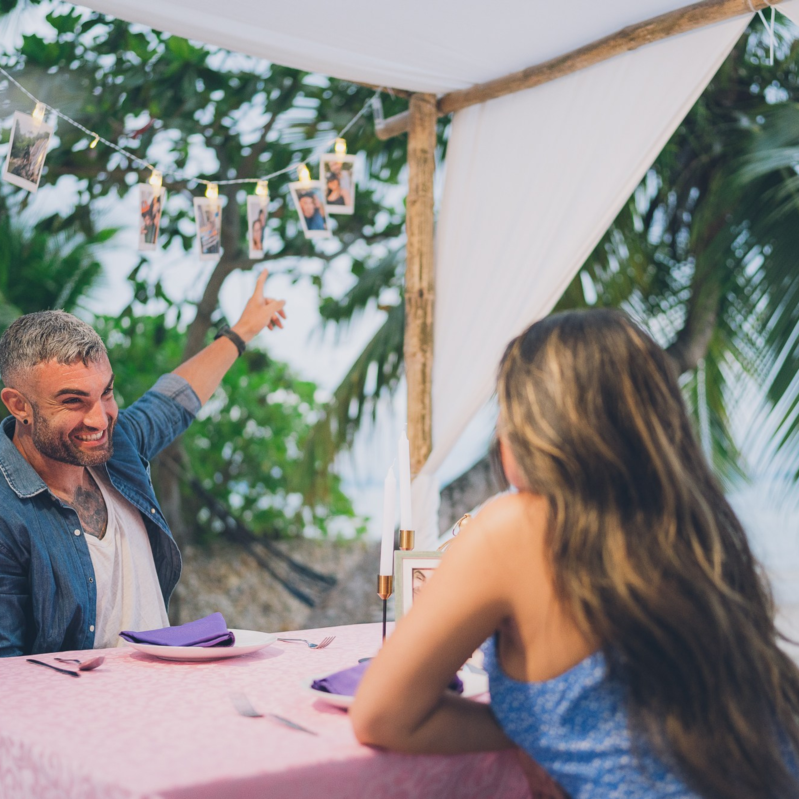 Photo. Romantic proposal on Koh Samui, Thailand