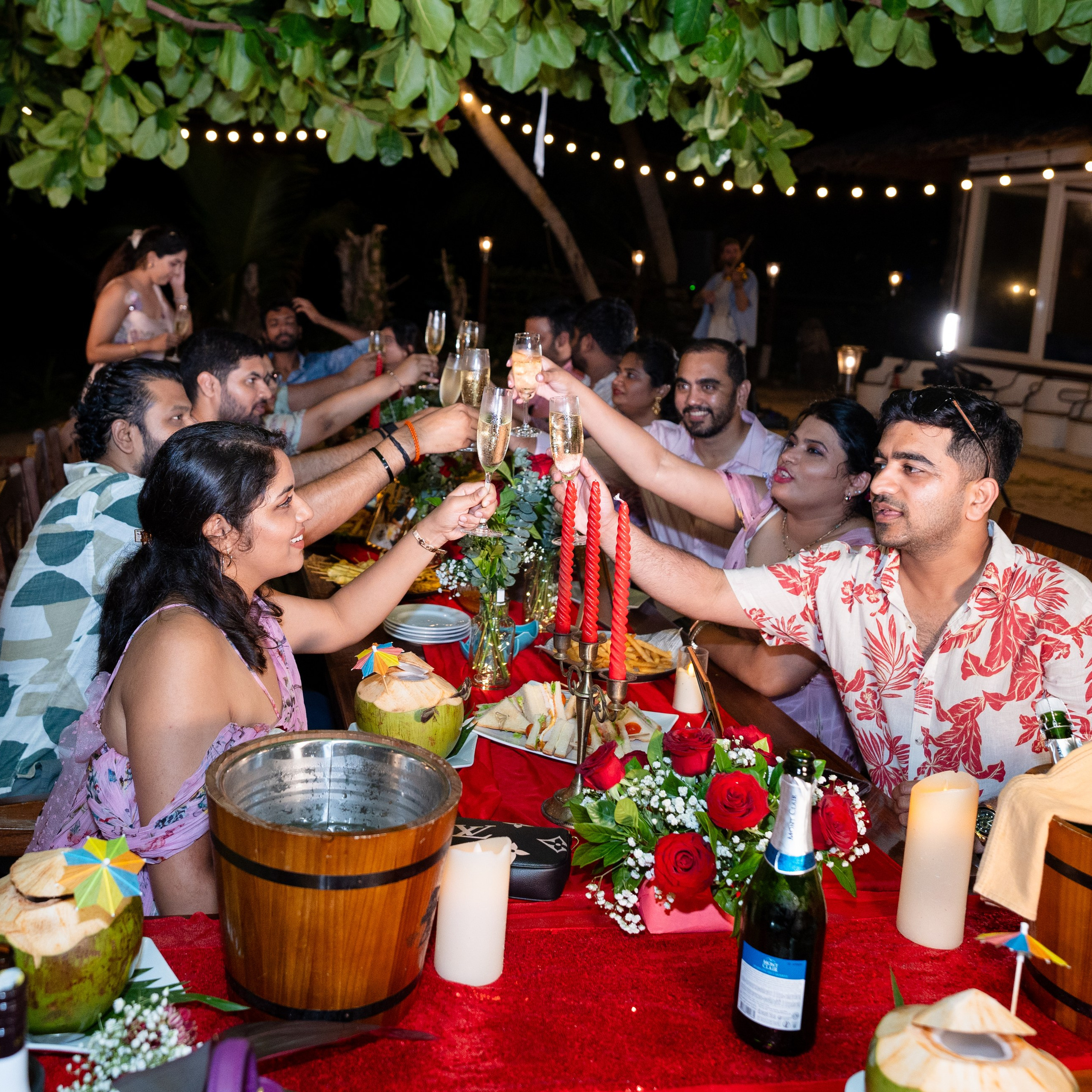 Photo. Romantic proposal on Koh Samui, Thailand