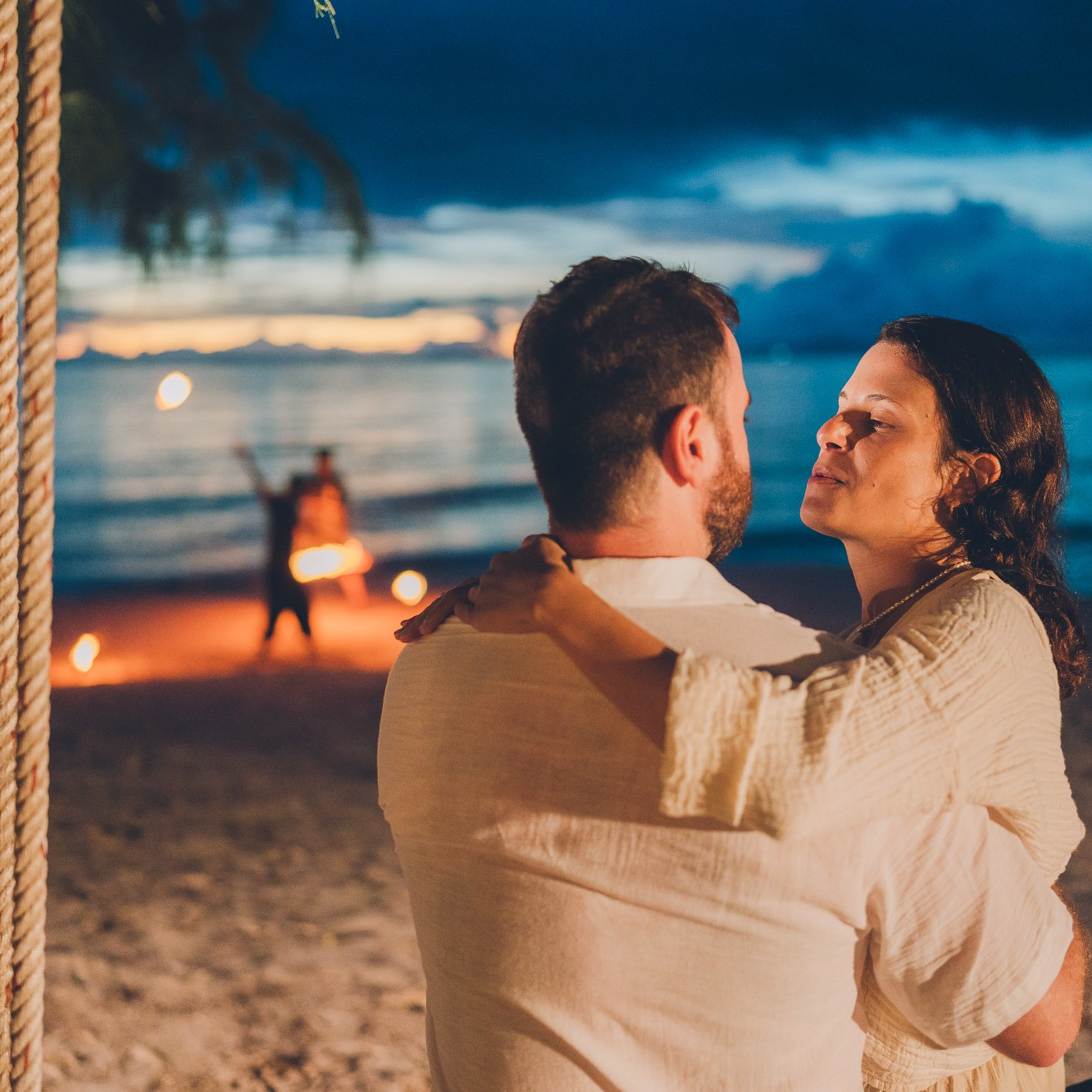 Photo. Romantic proposal on Koh Samui, Thailand