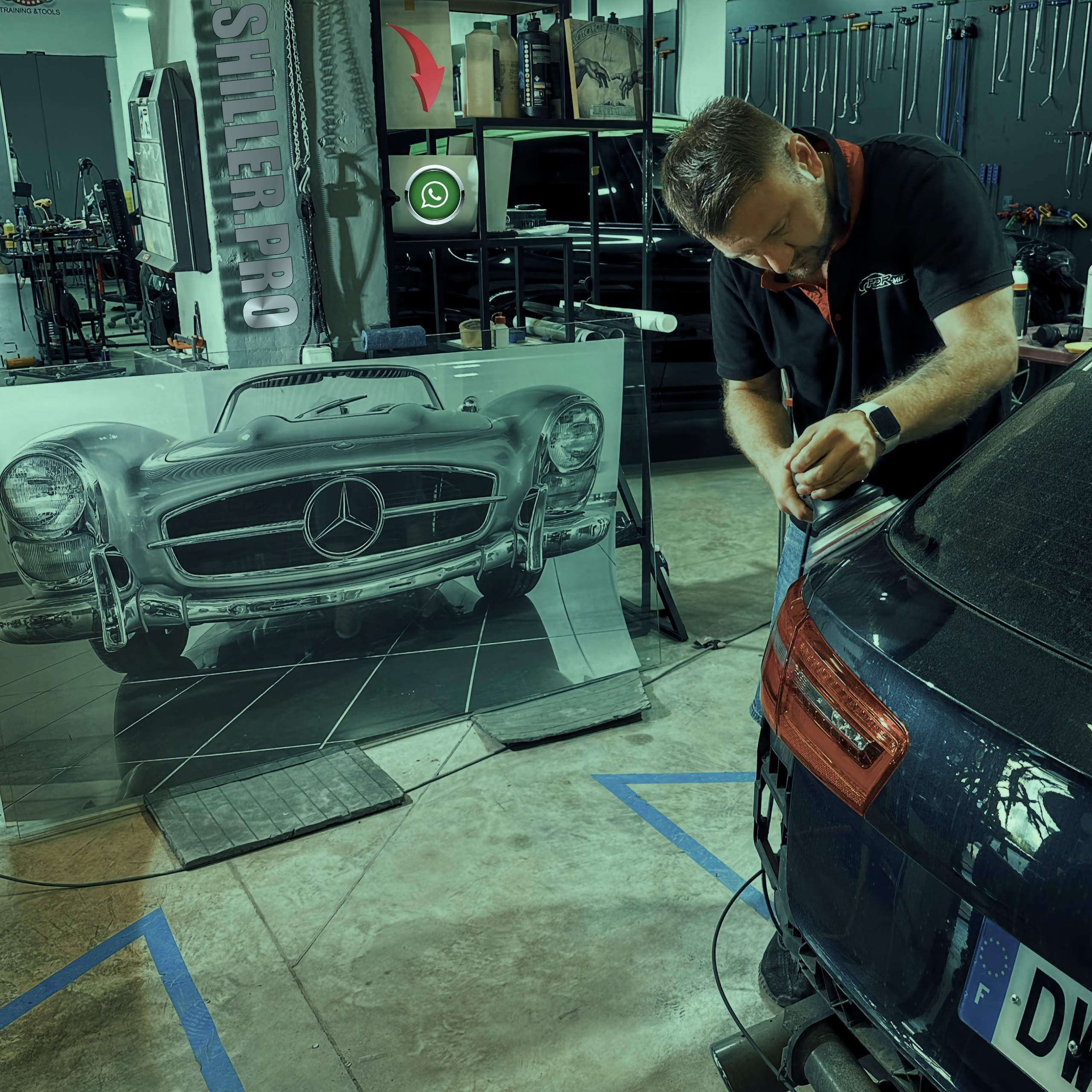 Ремонт кузова автомобиля в автосервисе после ДТП.