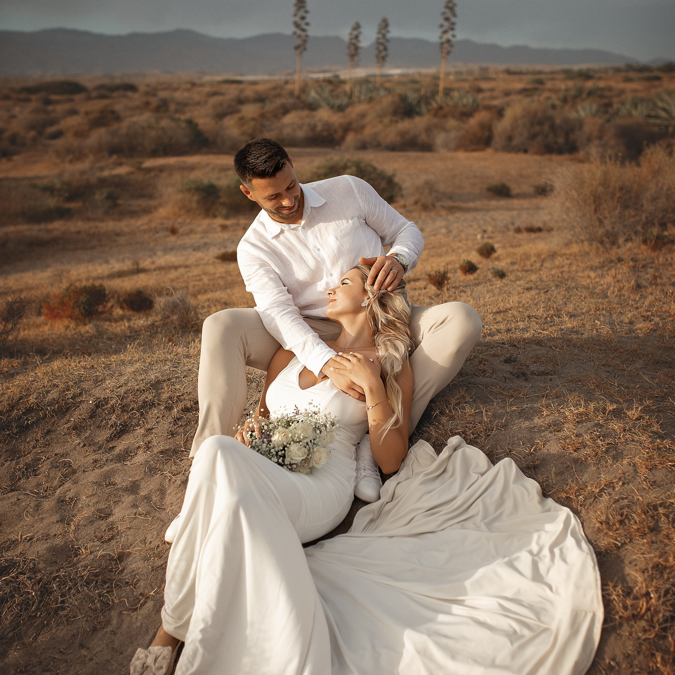 Post-Boda en exteriores. Fotógrafo Almeria. Swetlana Ushakova
