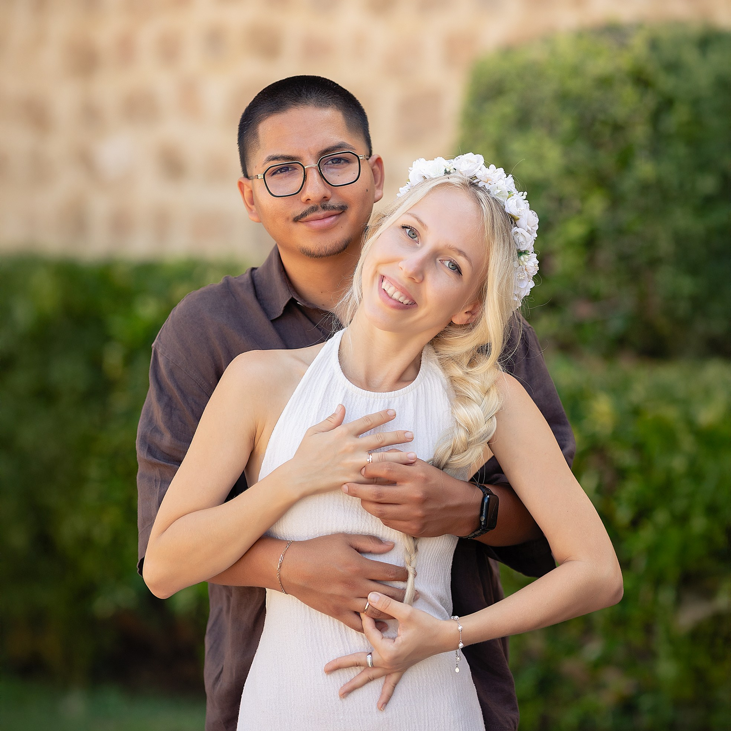 Post-Boda en exteriores. Fotógrafo Almeria. Swetlana Ushakova