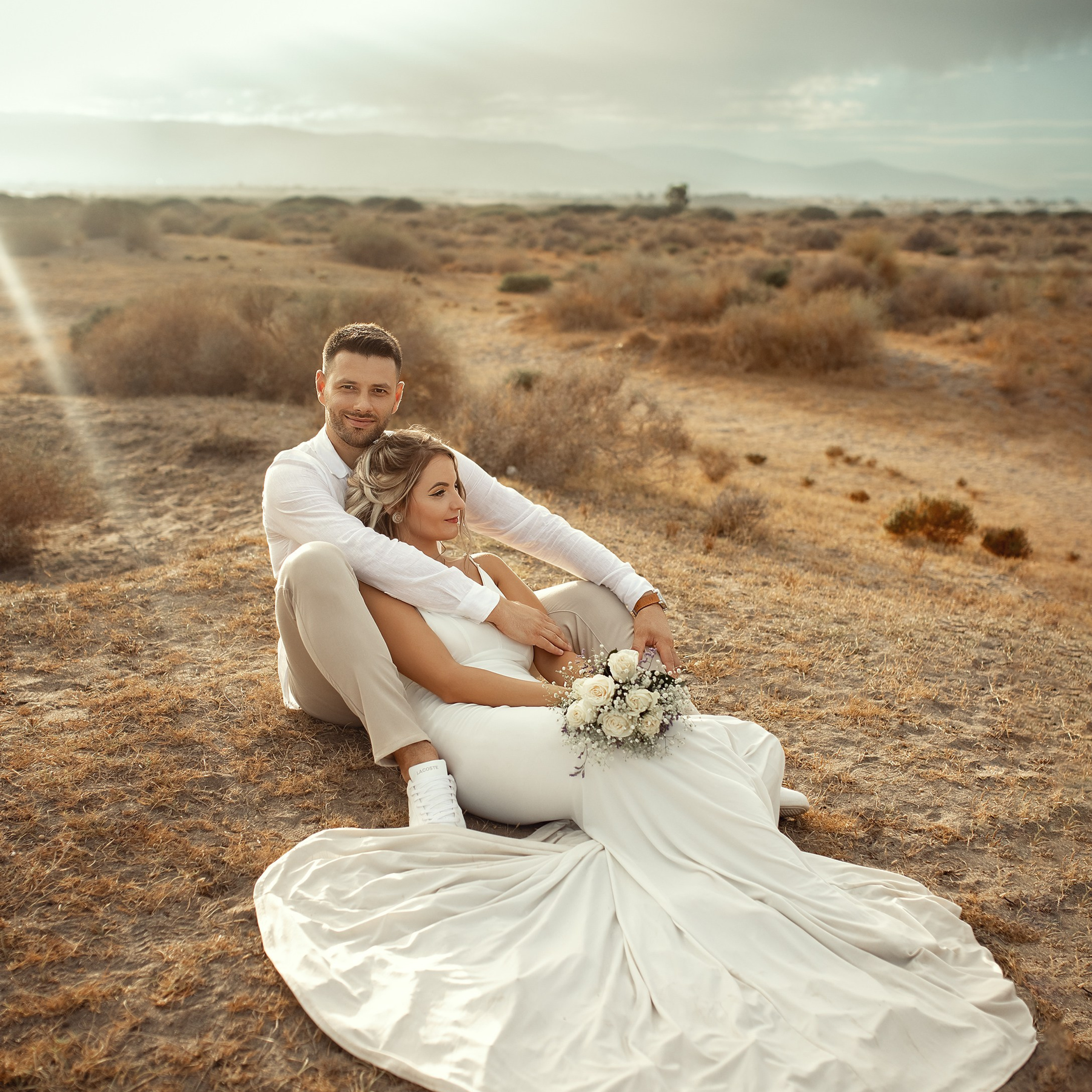Post-Boda en exteriores. Fotógrafo Almeria. Swetlana Ushakova