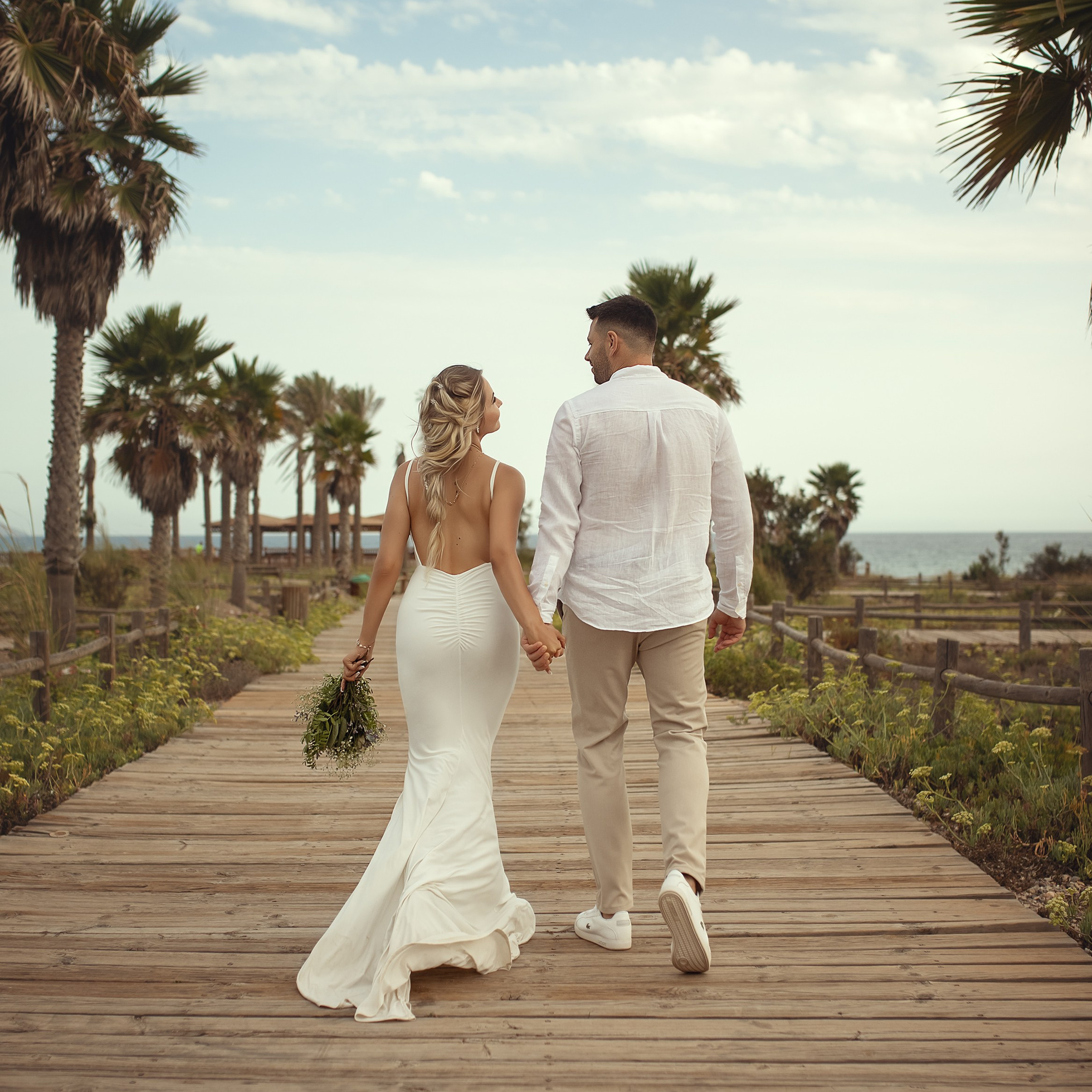 Post-Boda en exteriores. Fotógrafo Almeria. Swetlana Ushakova