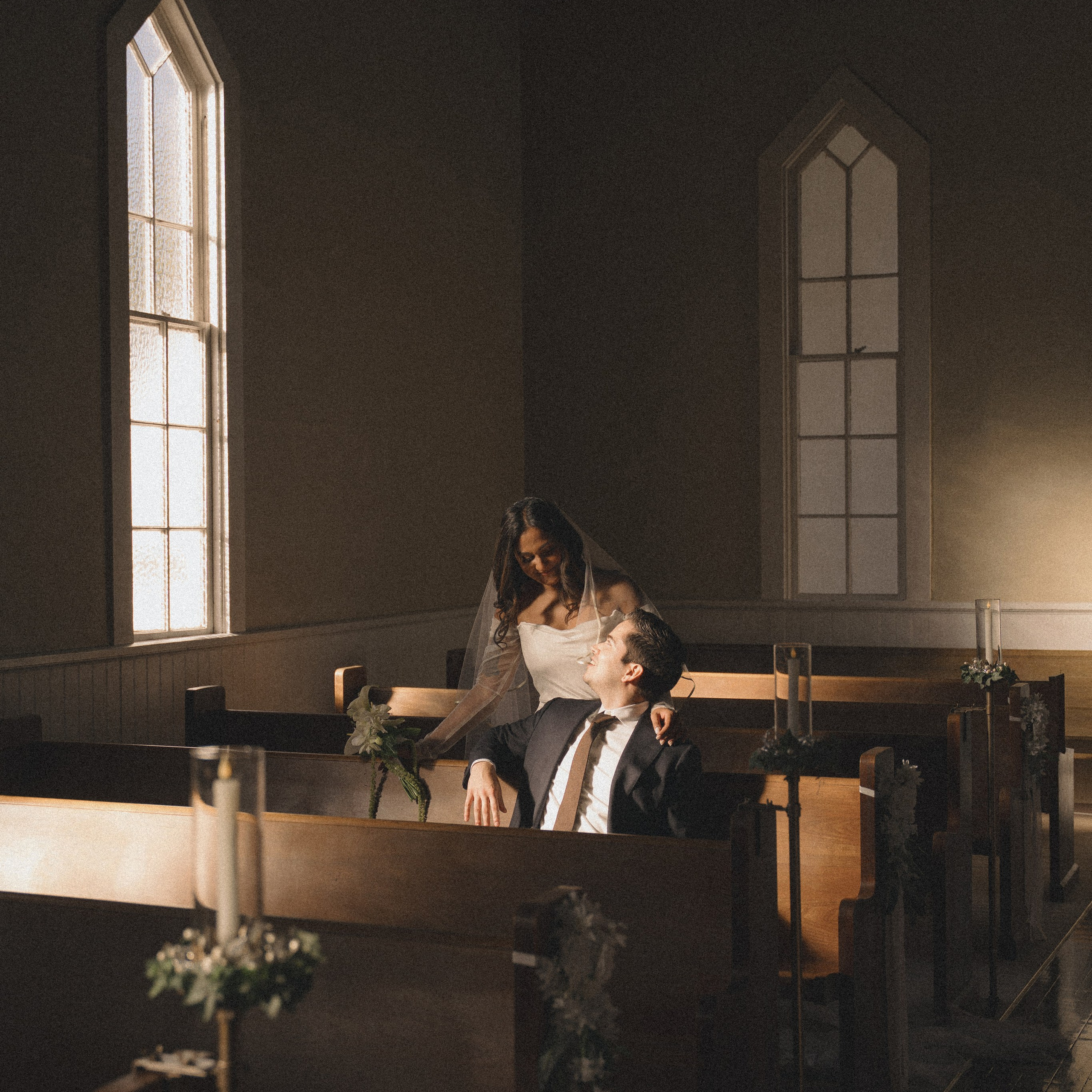 Luis and Roshni | Church ceremony