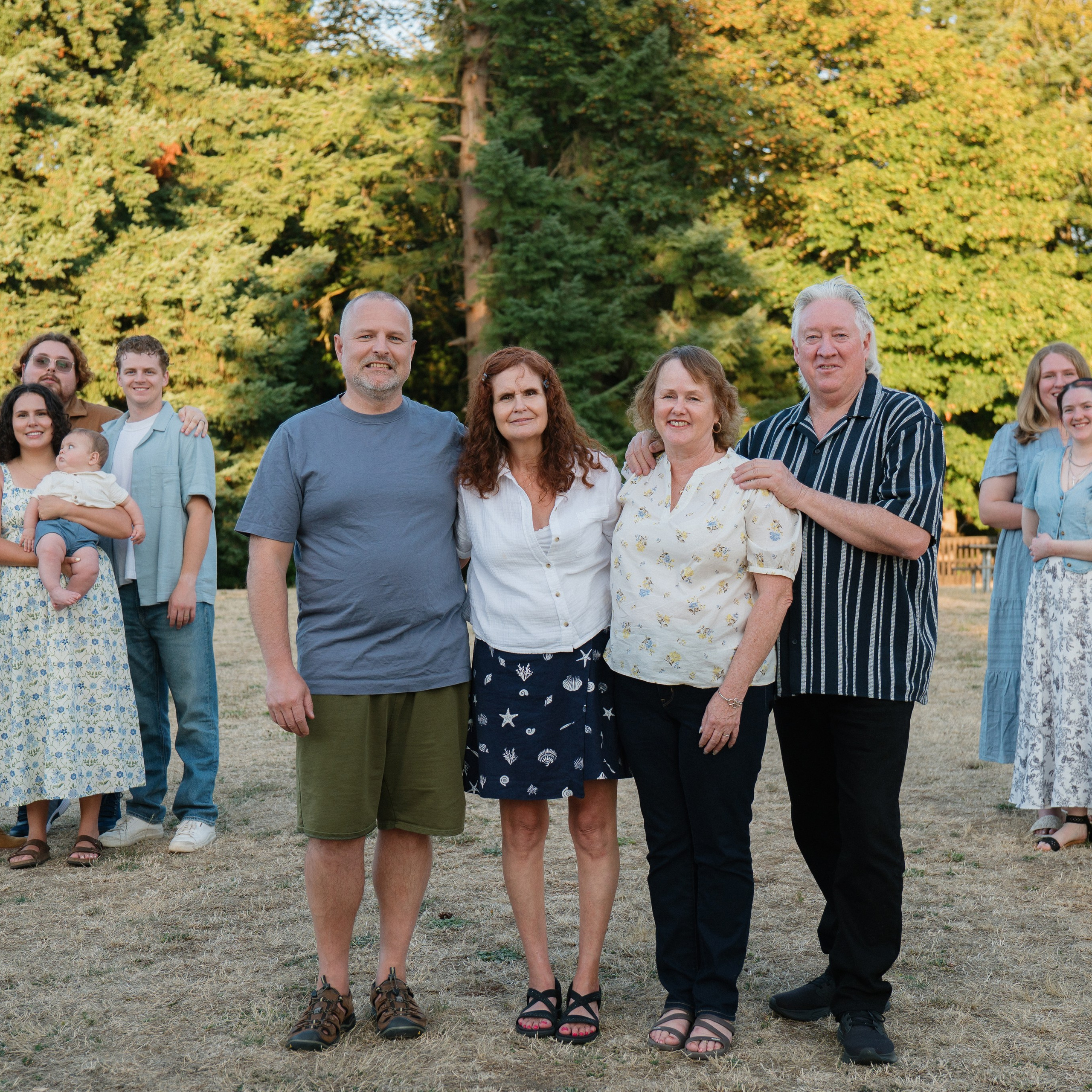 Courtney’s family