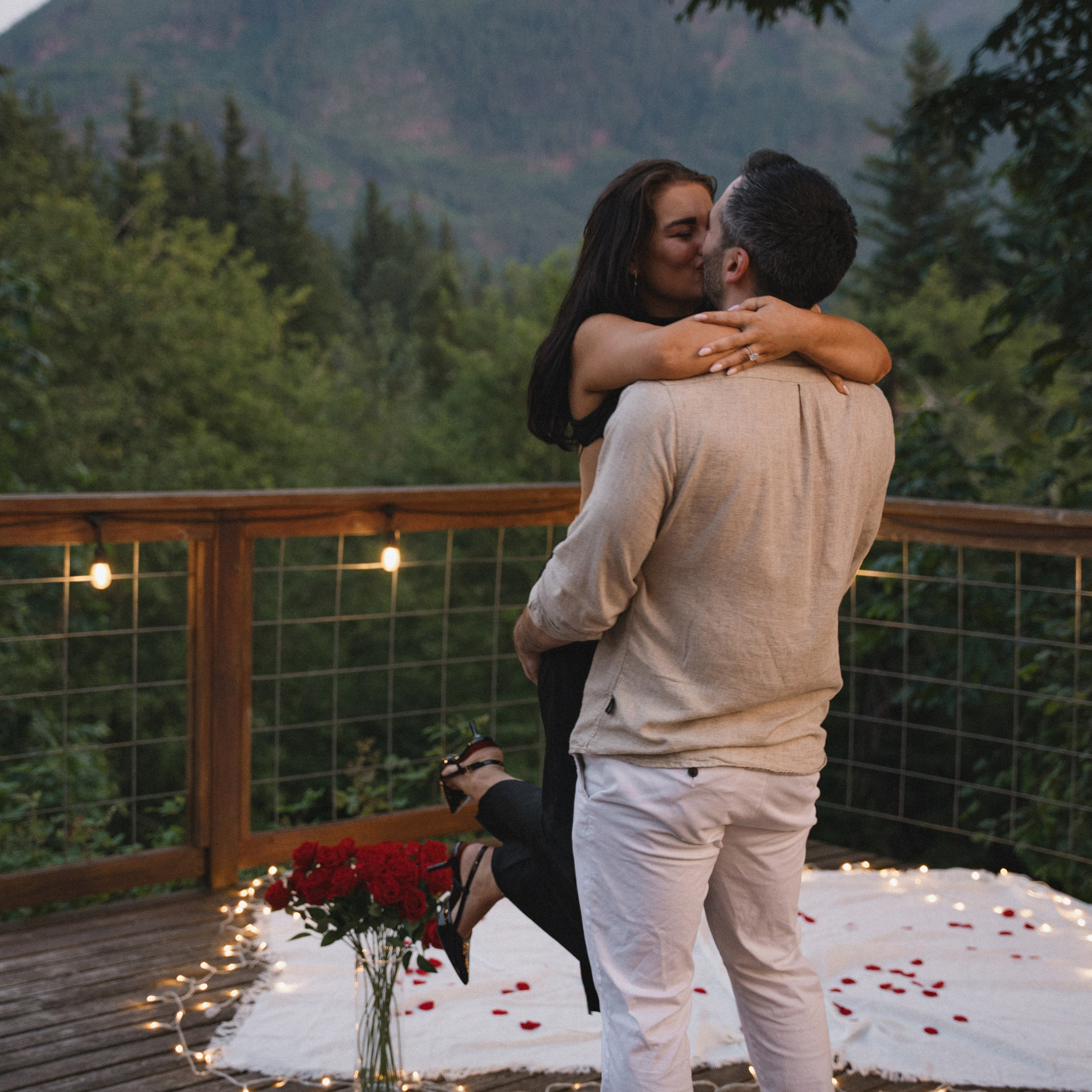 Blaine and Anya proposal
