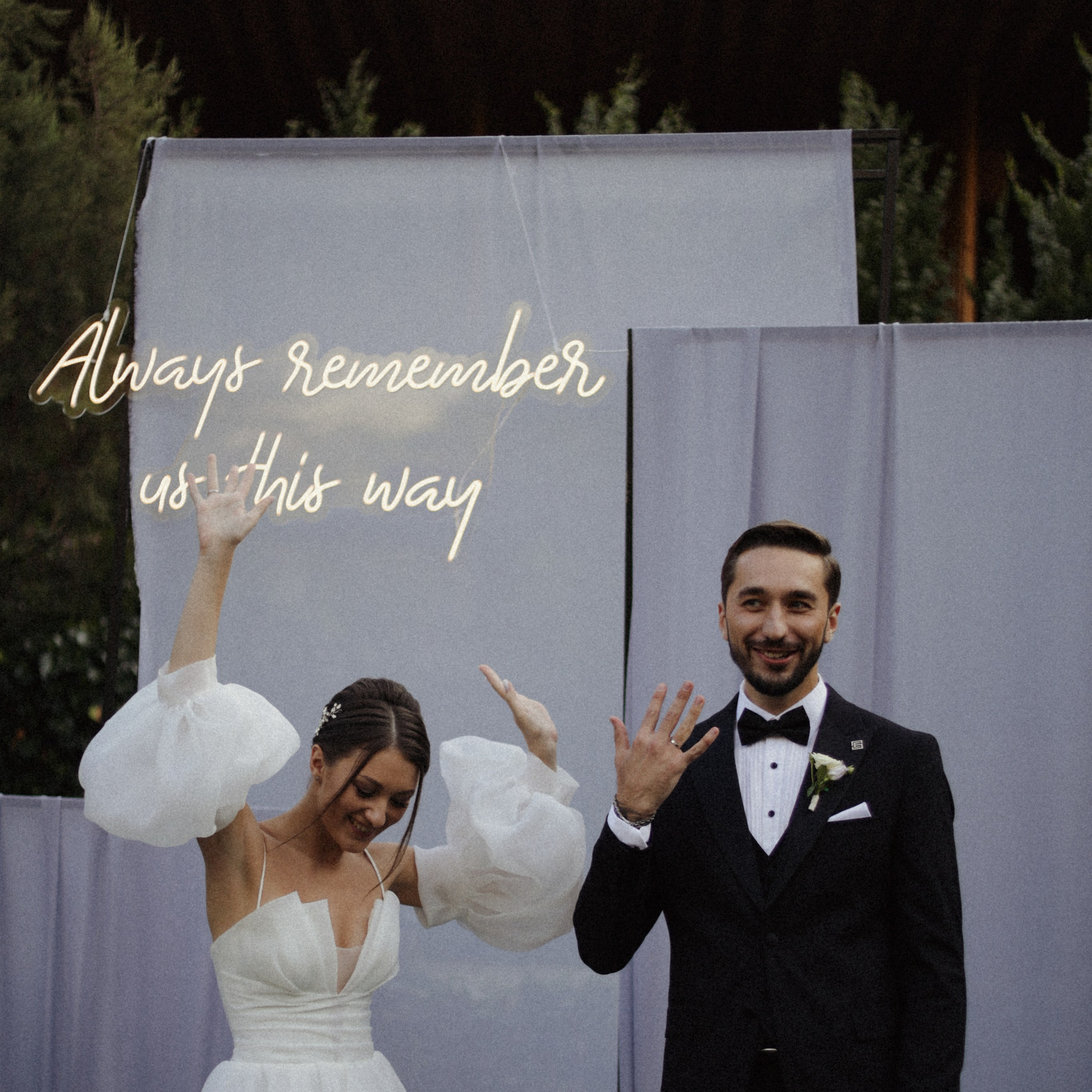 “ALWAYS REMEMBER US THIS WAY” full wedding day