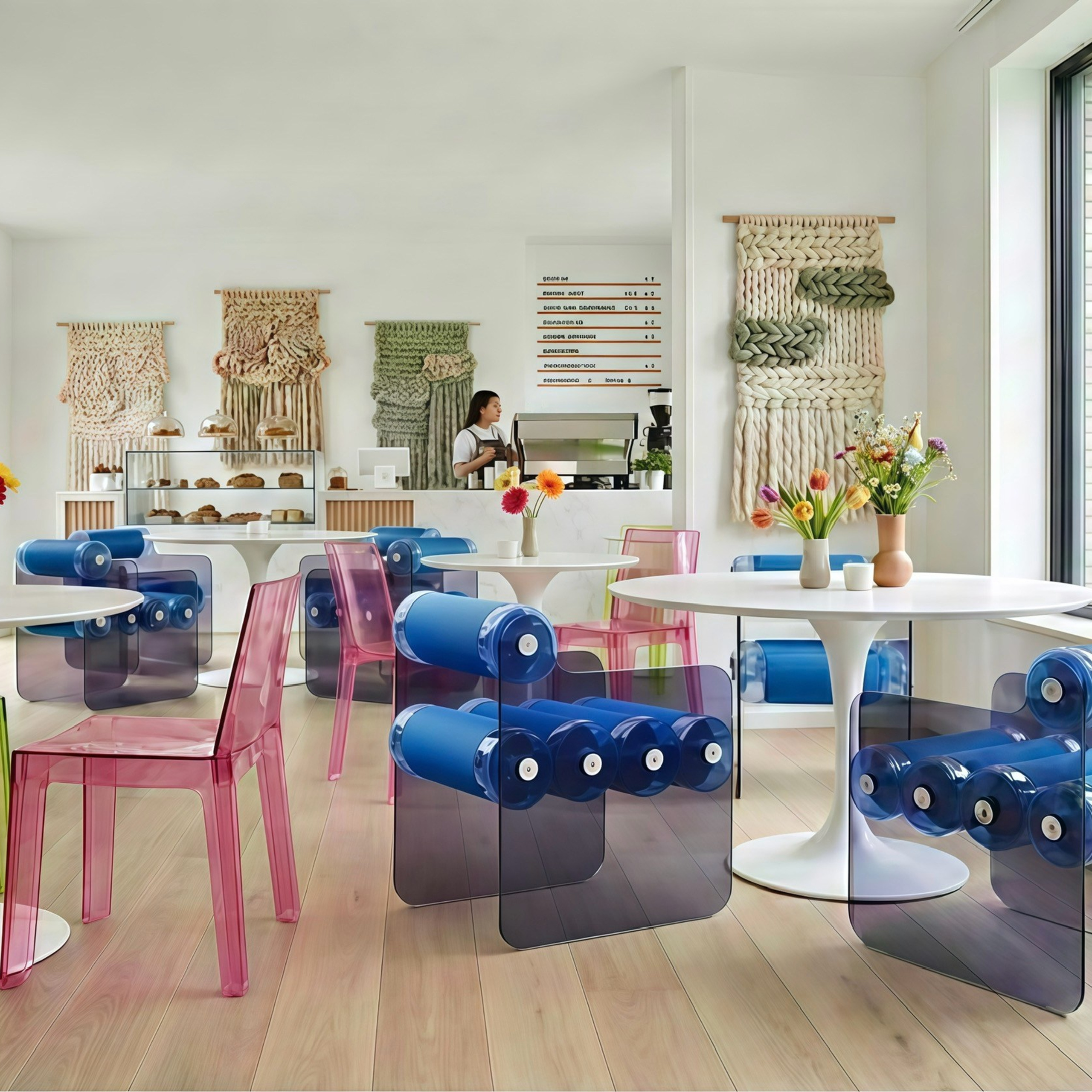 Wool and Plastic. Café and Desserts