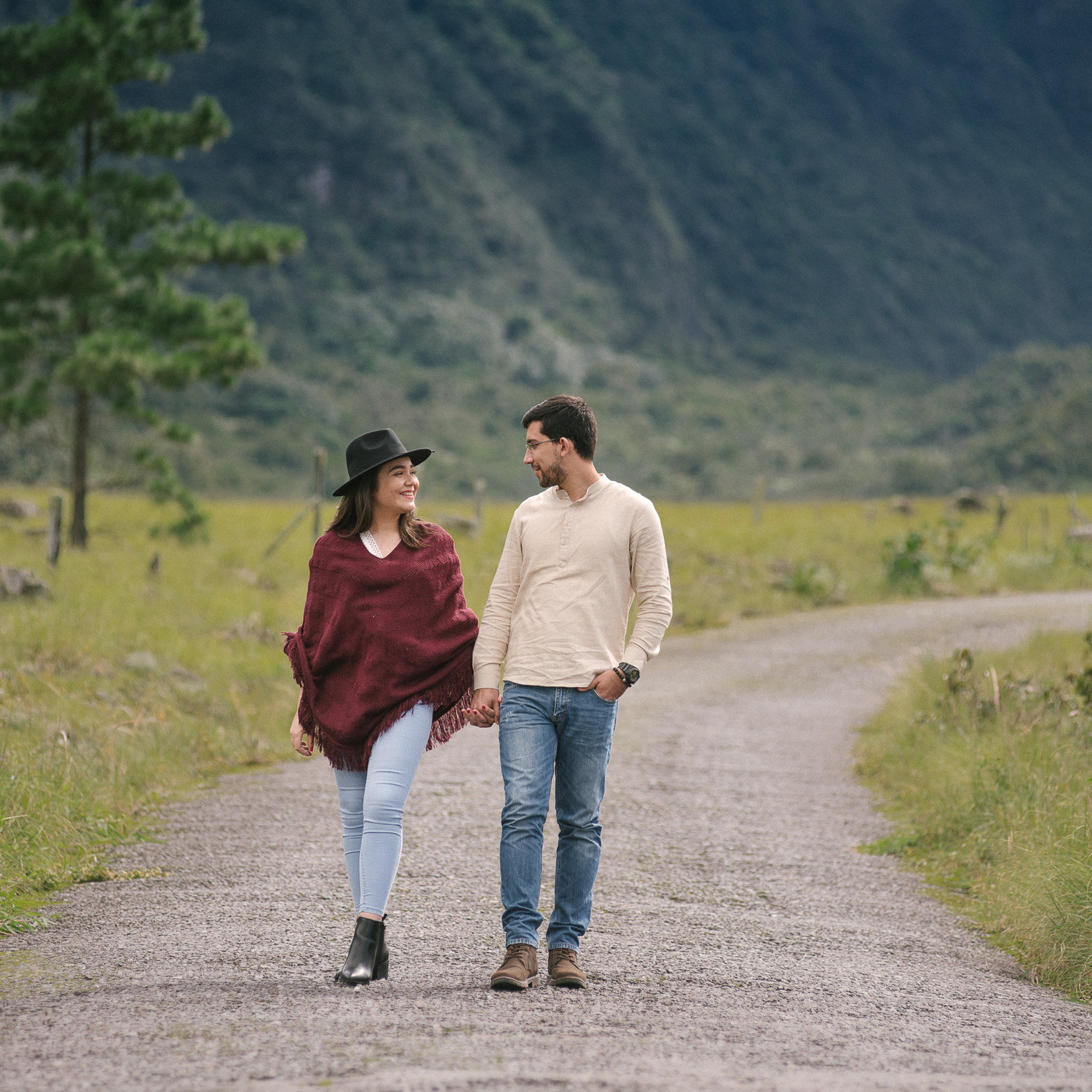 Love story en tierras altas de Volcán Barú