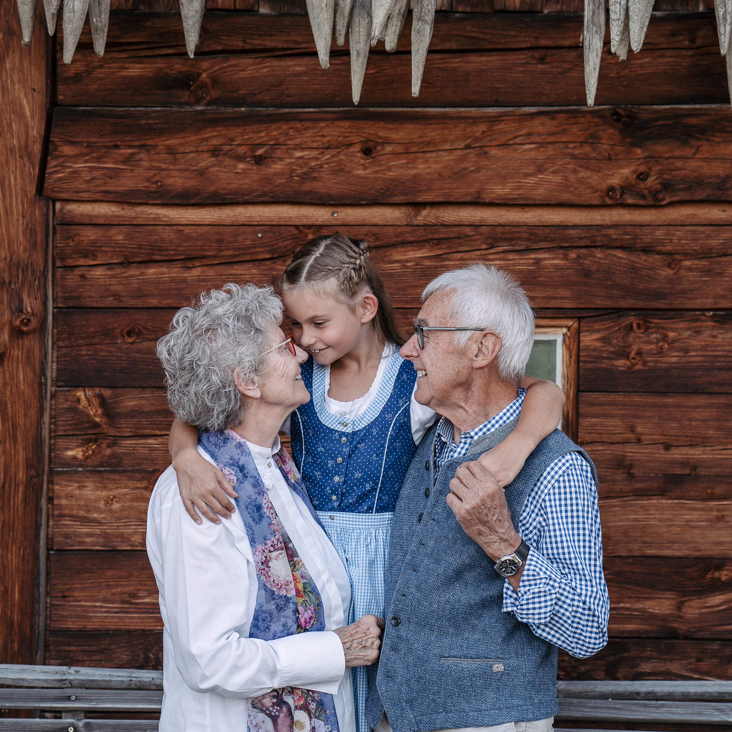 Mit Oma und Opa im Allgäu