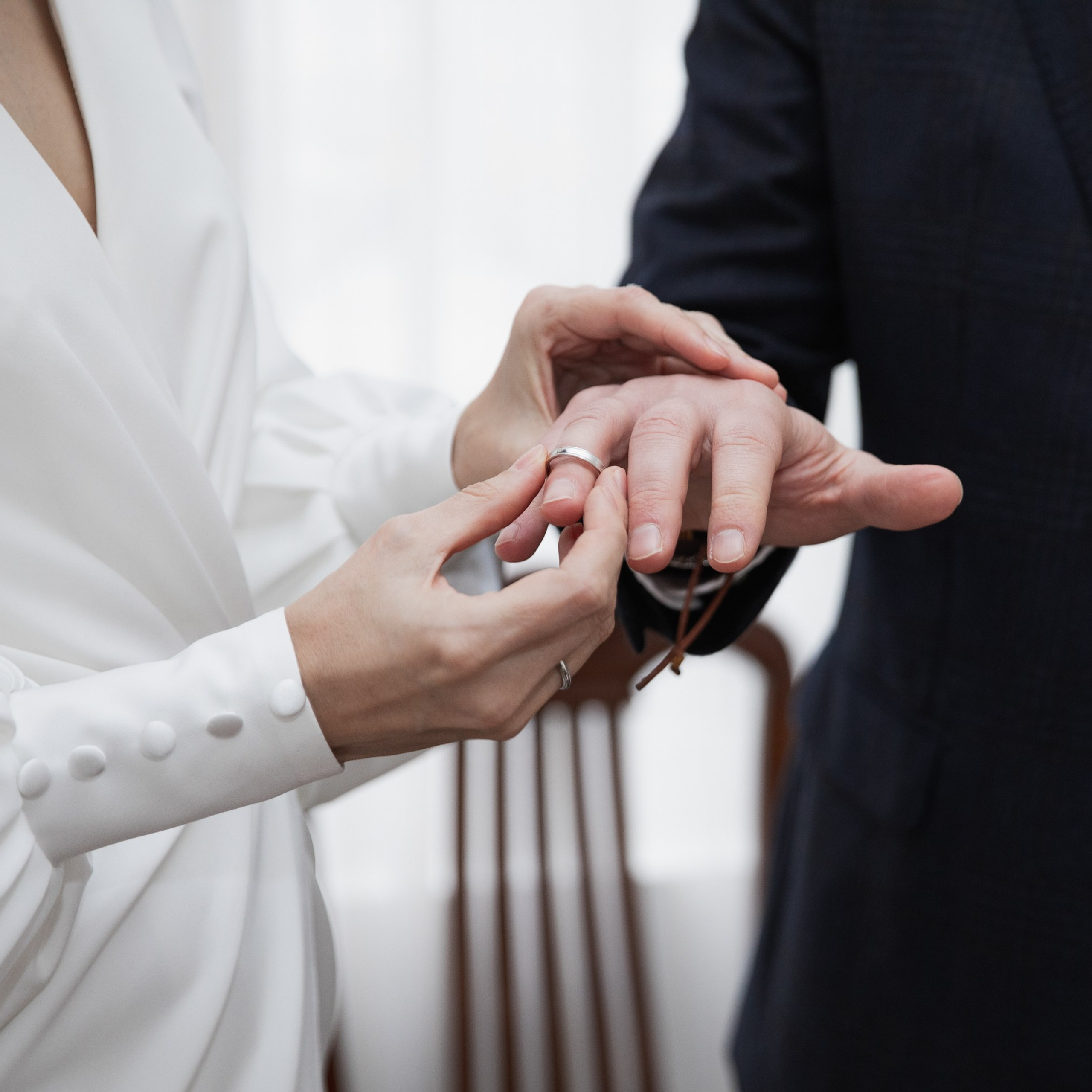 Wedding photo shoot with consular signing at the consulate
