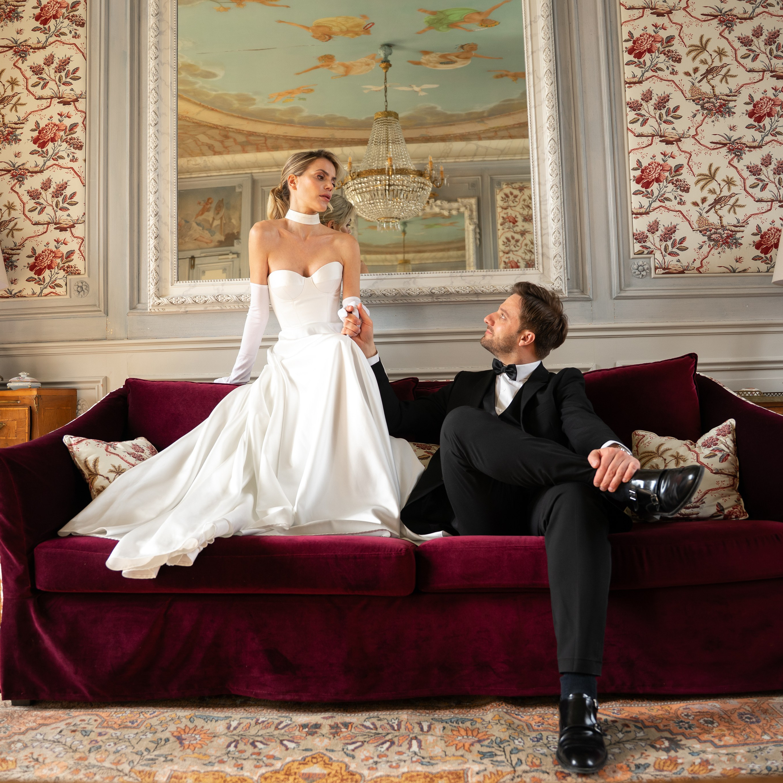Chateau elopement inspiration