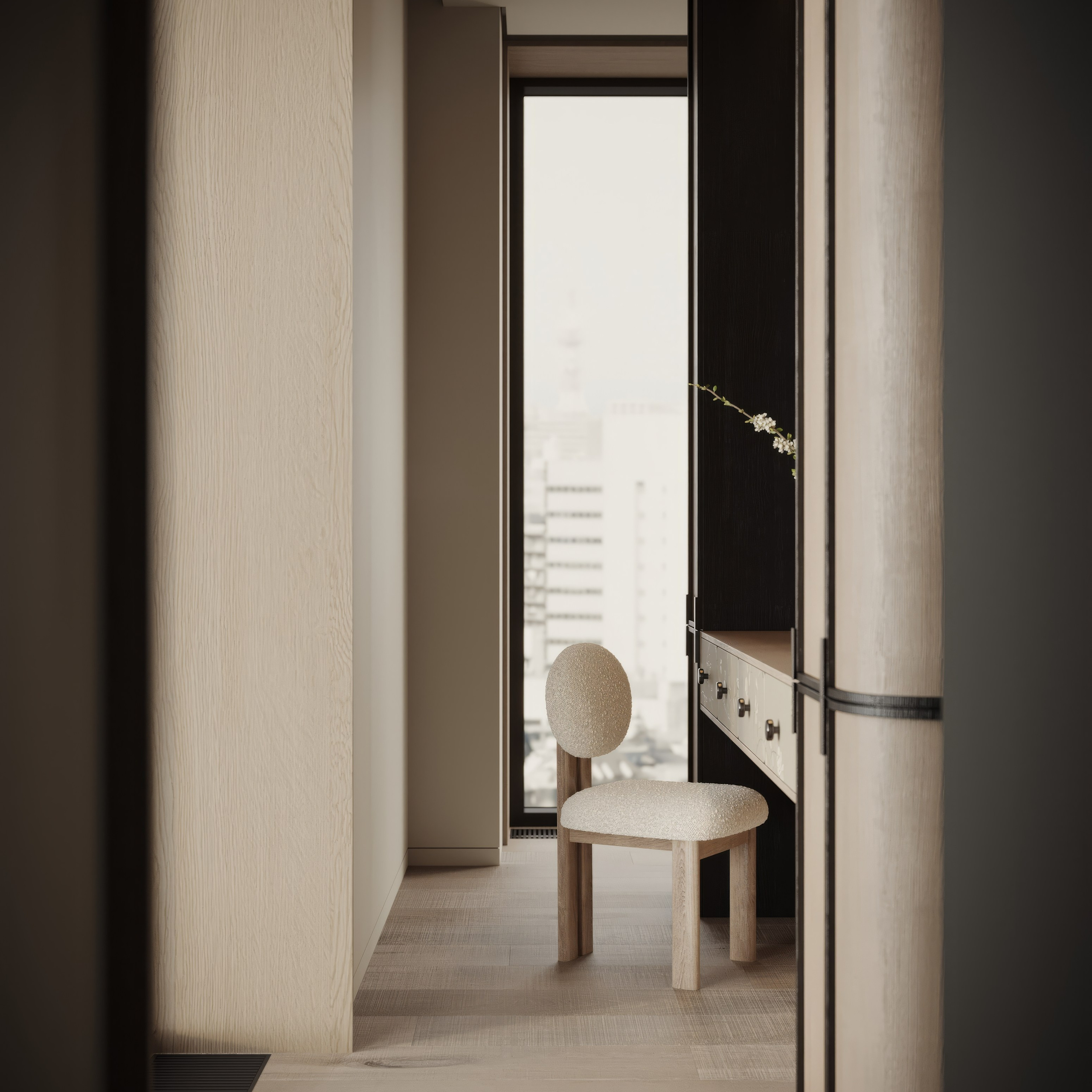 3D Scene Bedroom. Anastasia Sorochin| 3d Visualization
