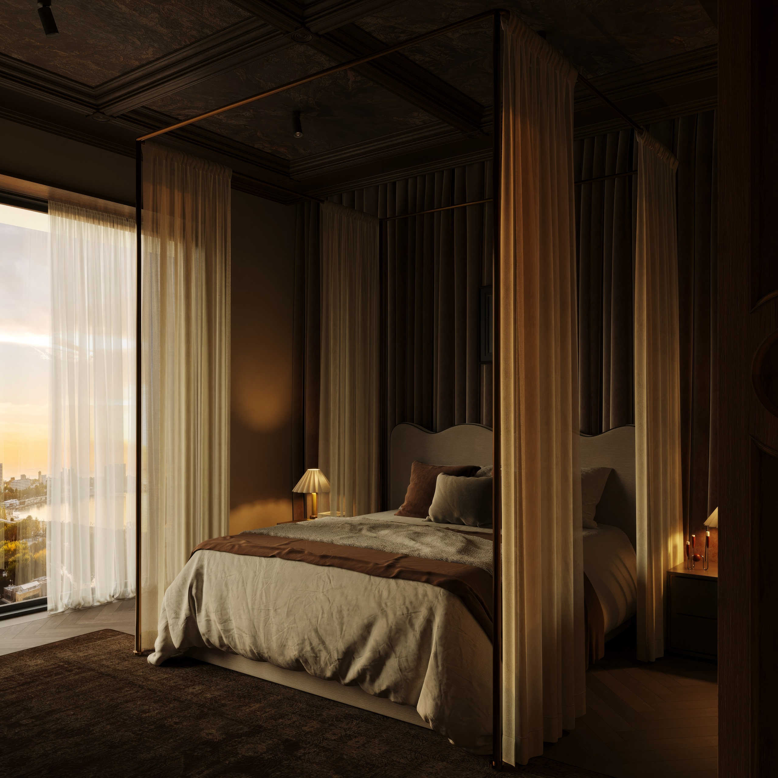 [AS] Dark Elegance Bedroom