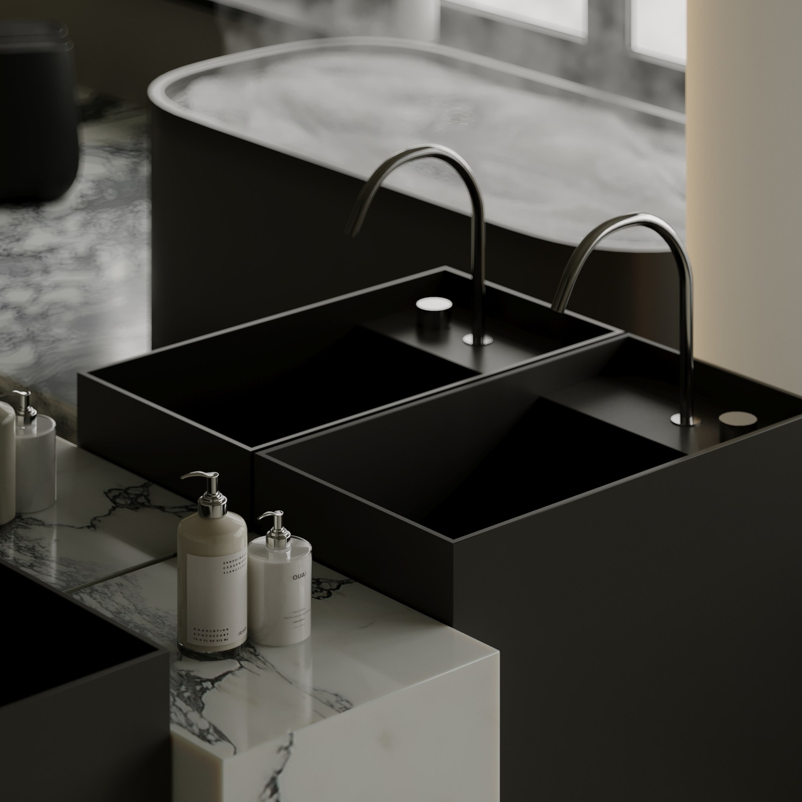 AS [Dark bathroom]