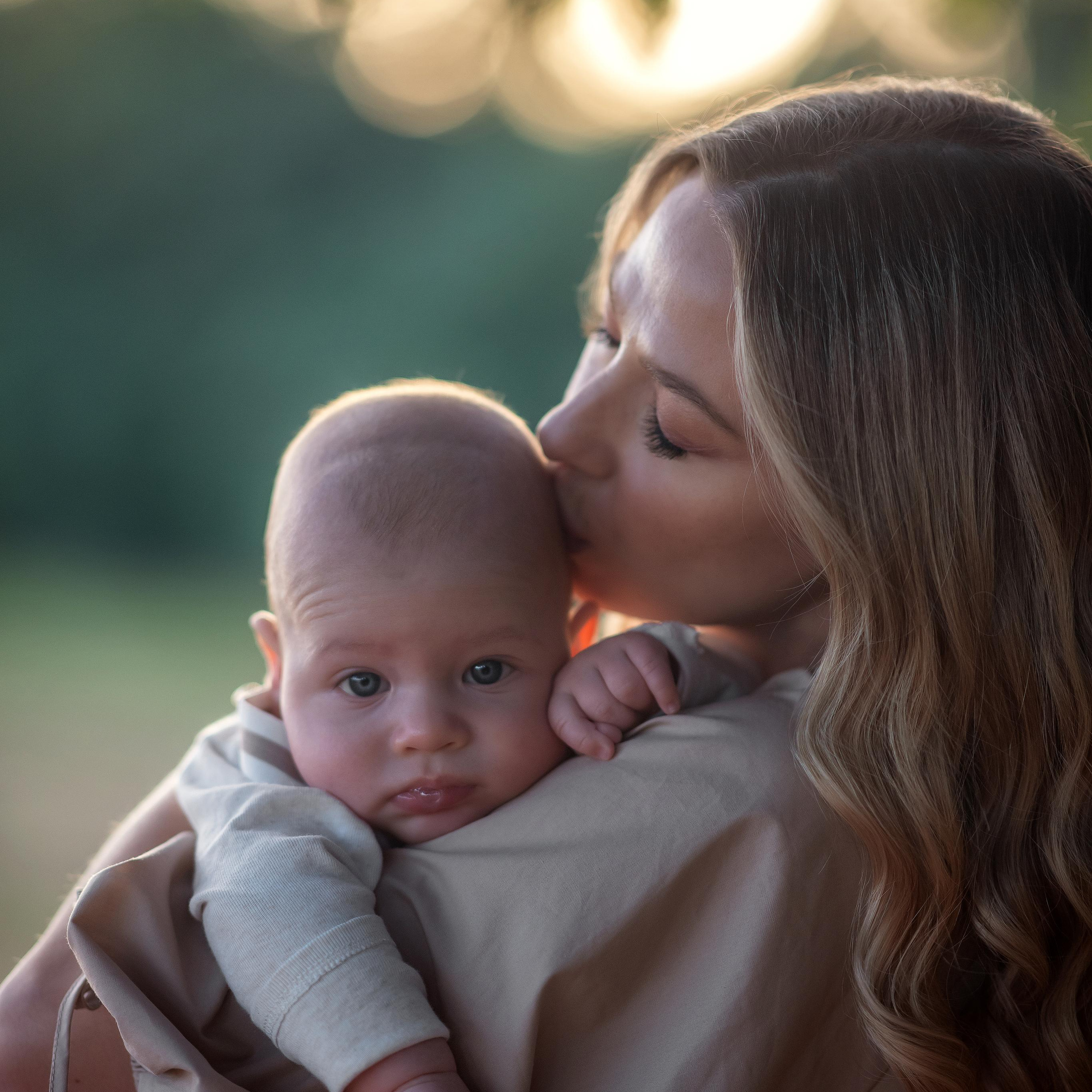 Первая съемка малыша