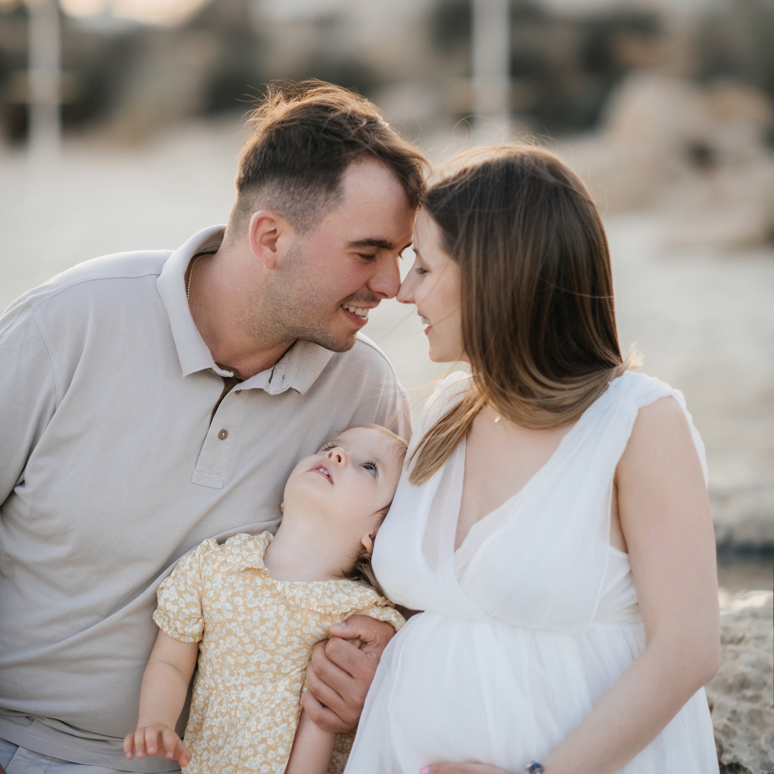 На безлюдном пляже