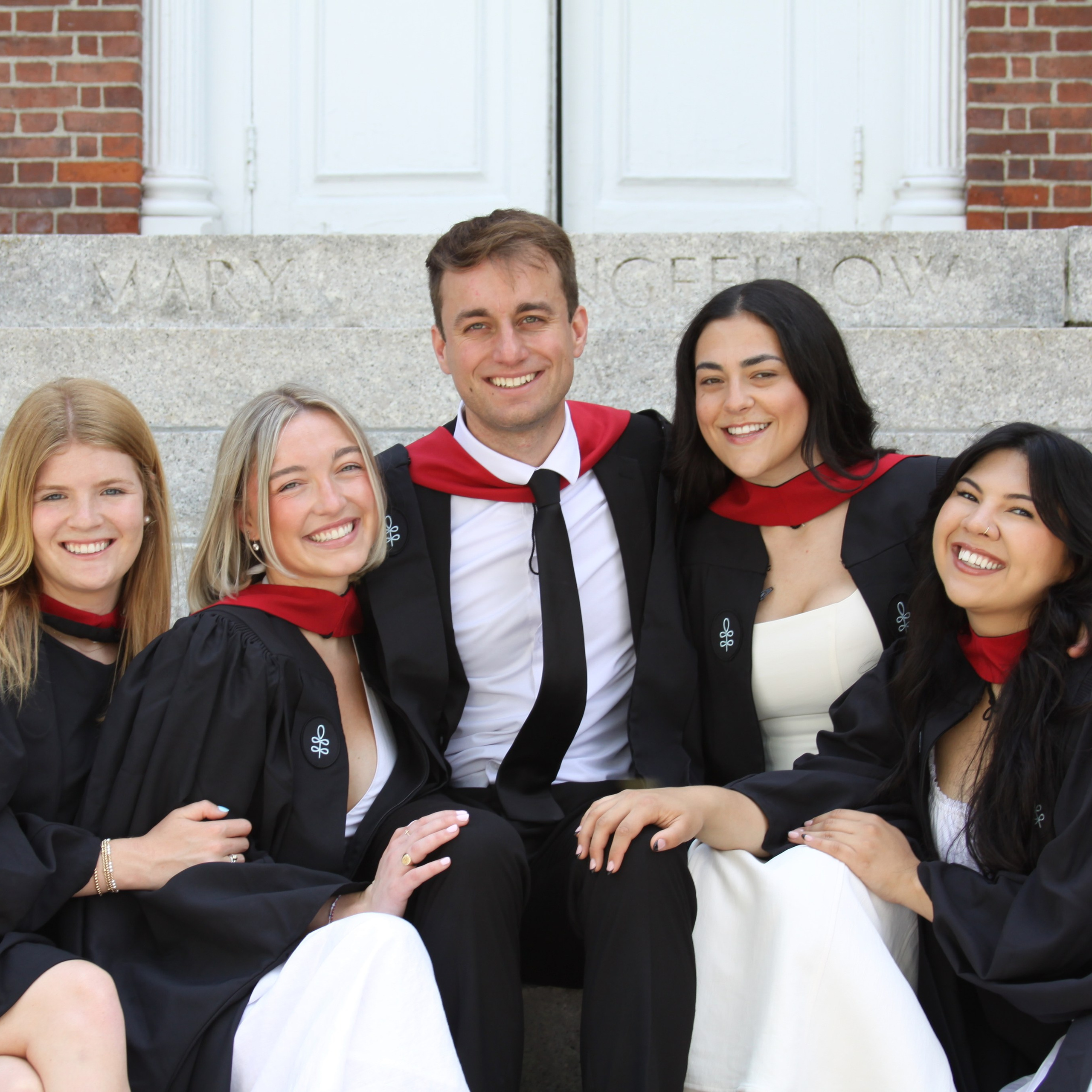 Masters graduation with Talia (group shoot)