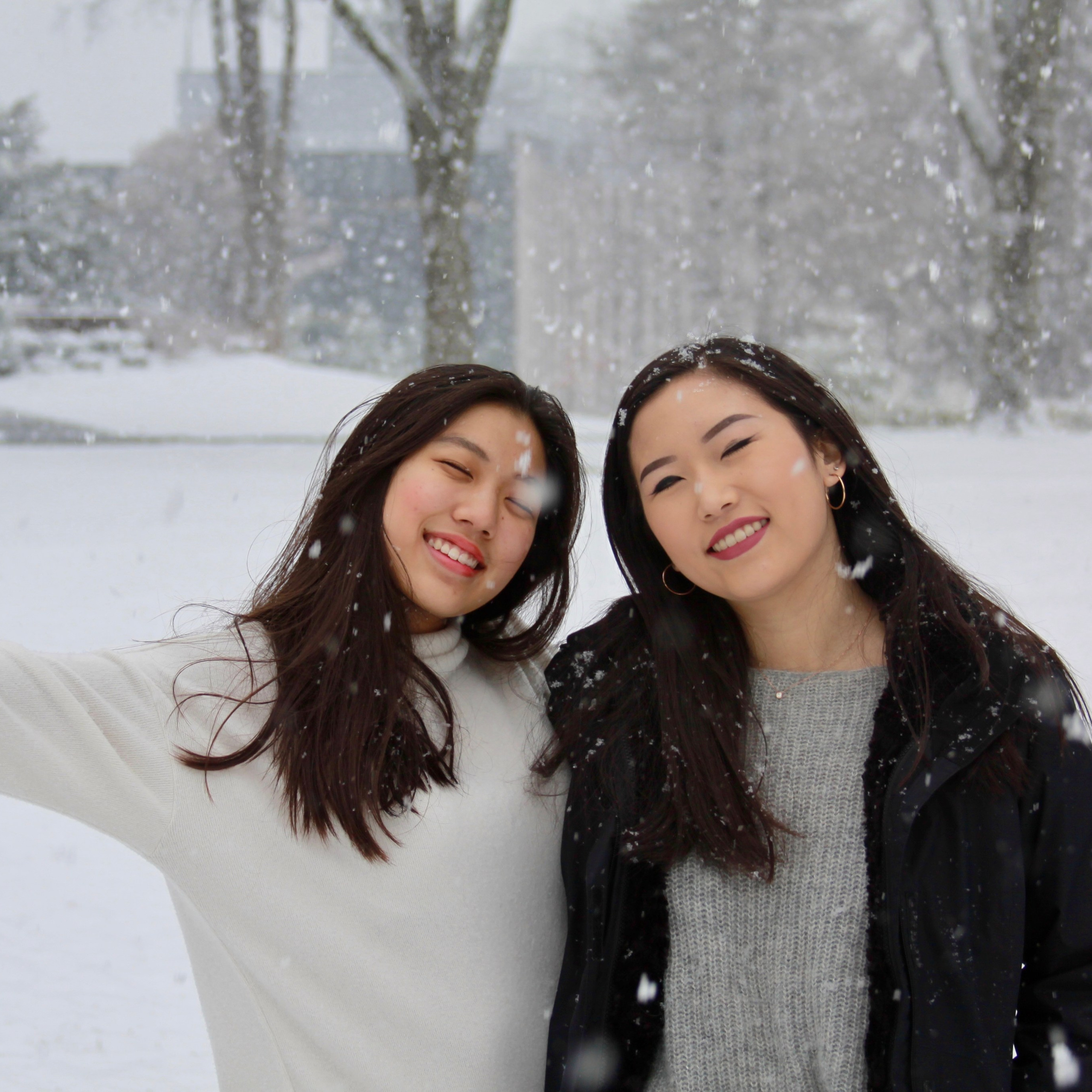 Snow day with Alex and Frances