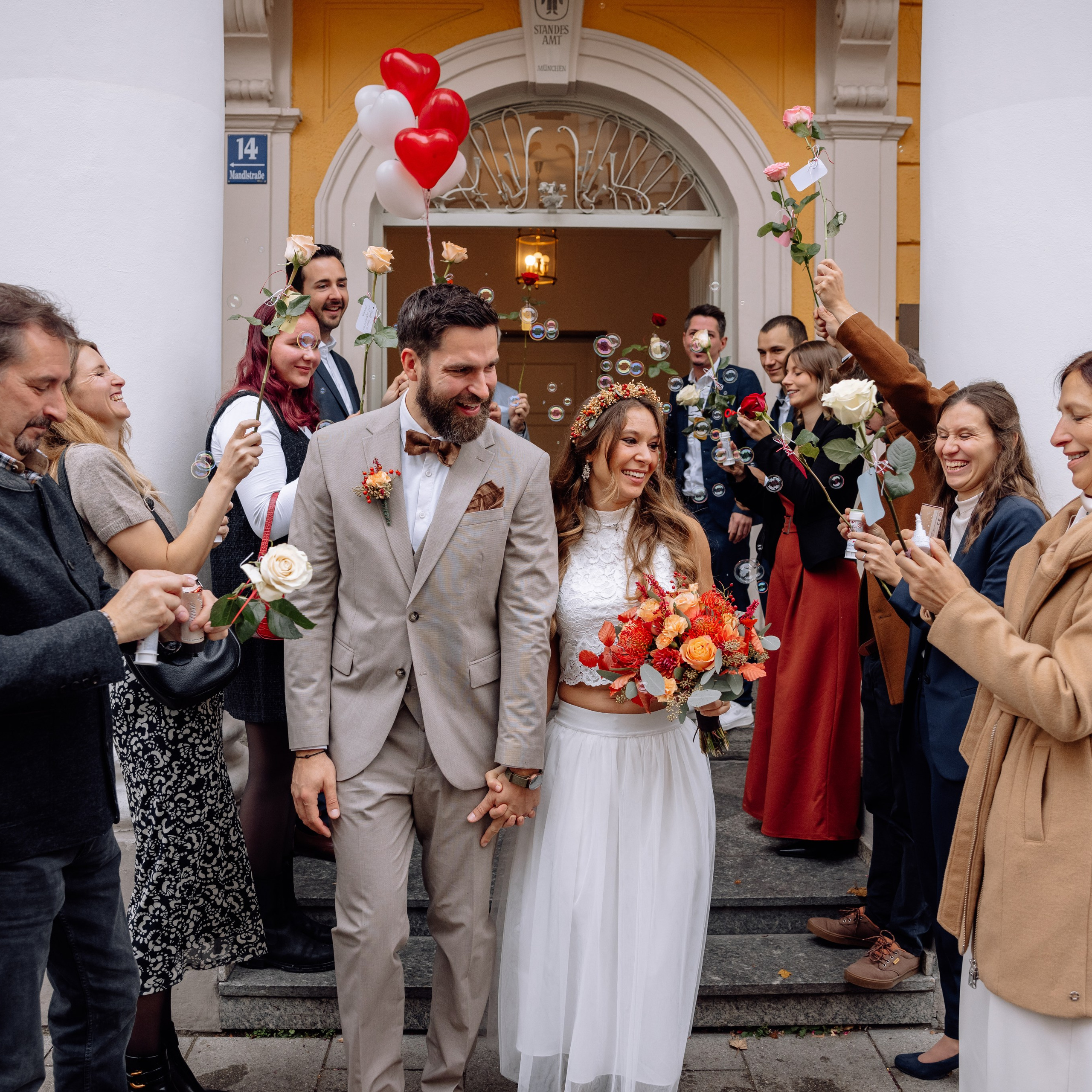 Herbsthochzeit im Standesamt Schwabing