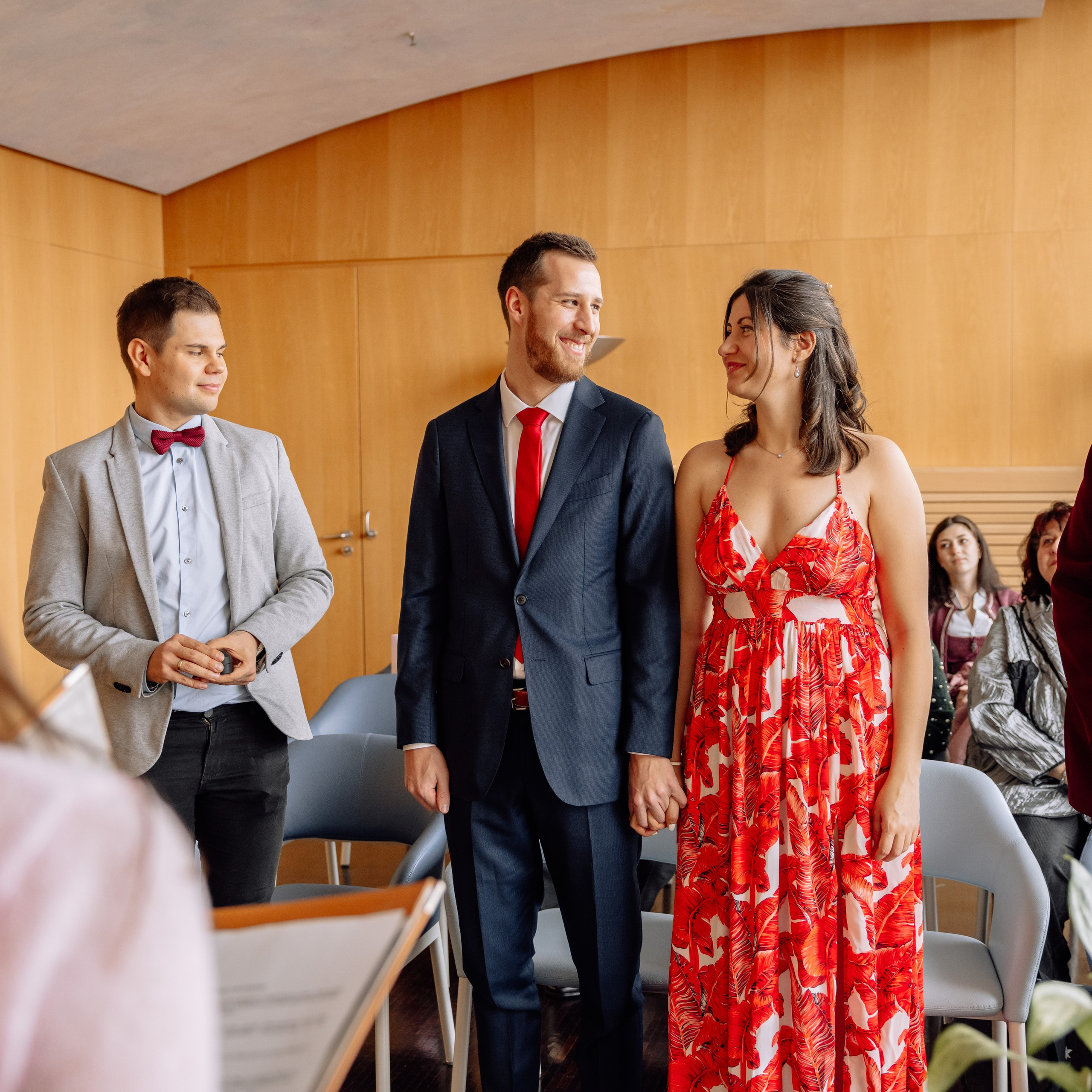 Warme Winterhochzeit in&nbsp;München - Standesamt Ruppertstraße