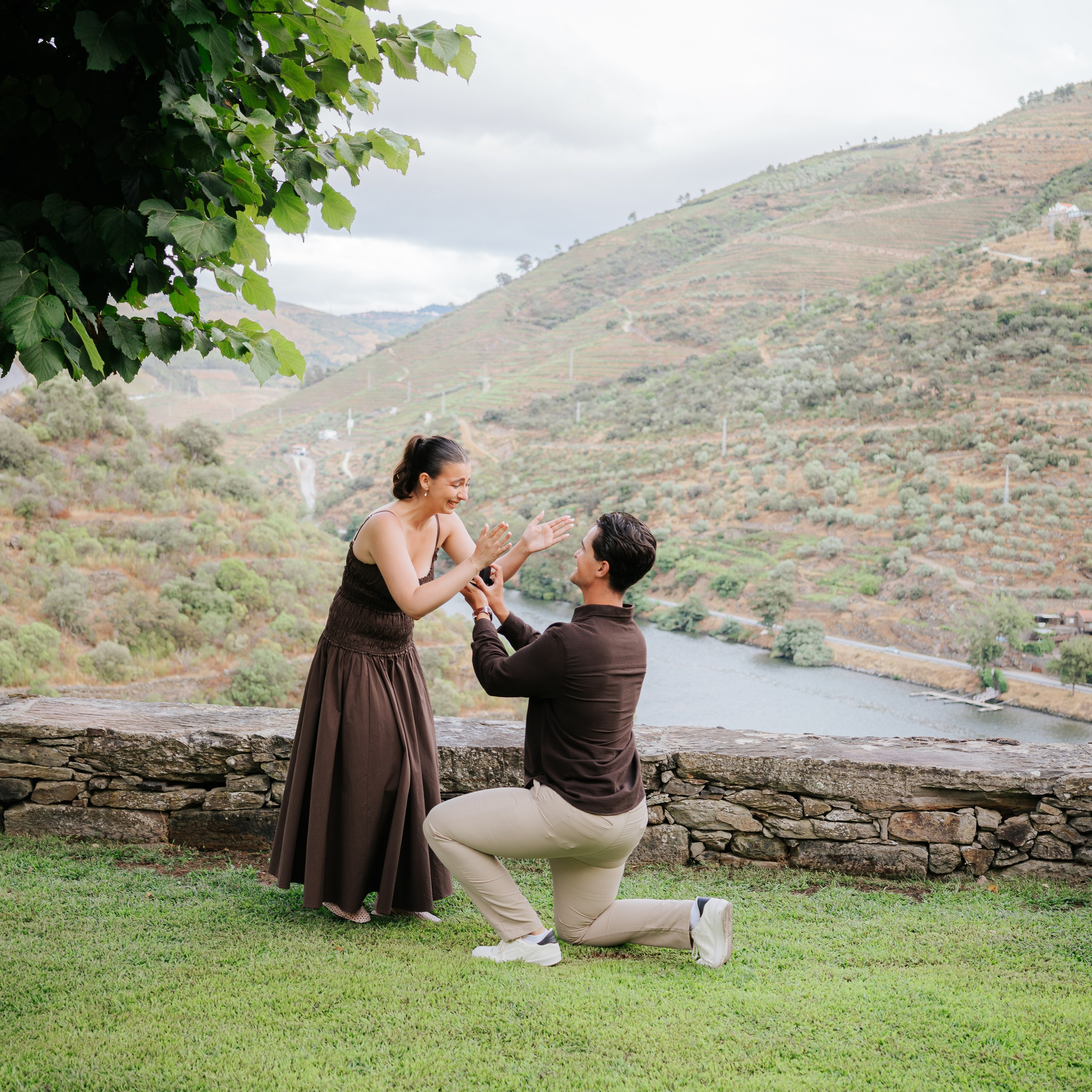 Wedding Proposal Jake at Douro Valley