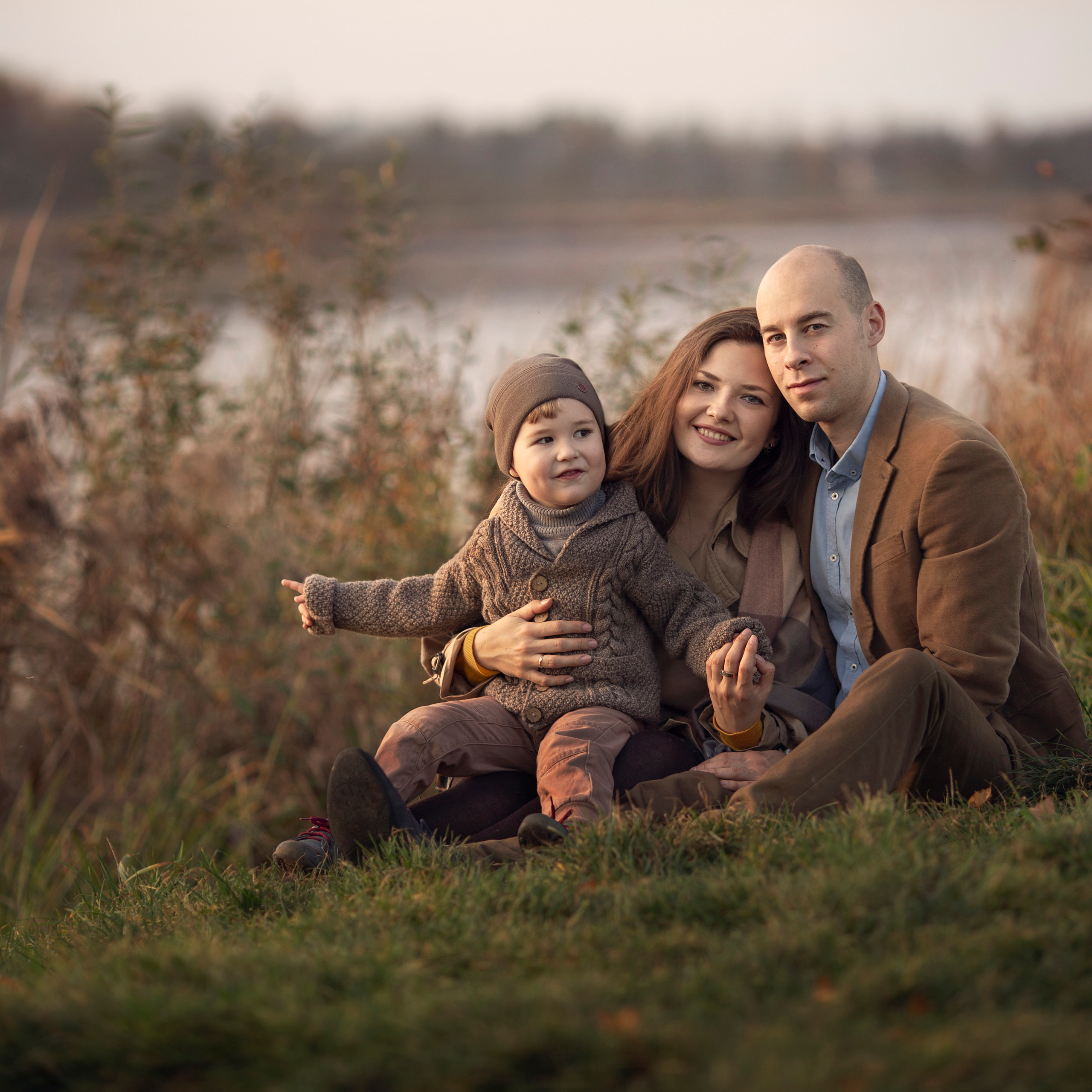 Анна, Дмитрий и Ванечка