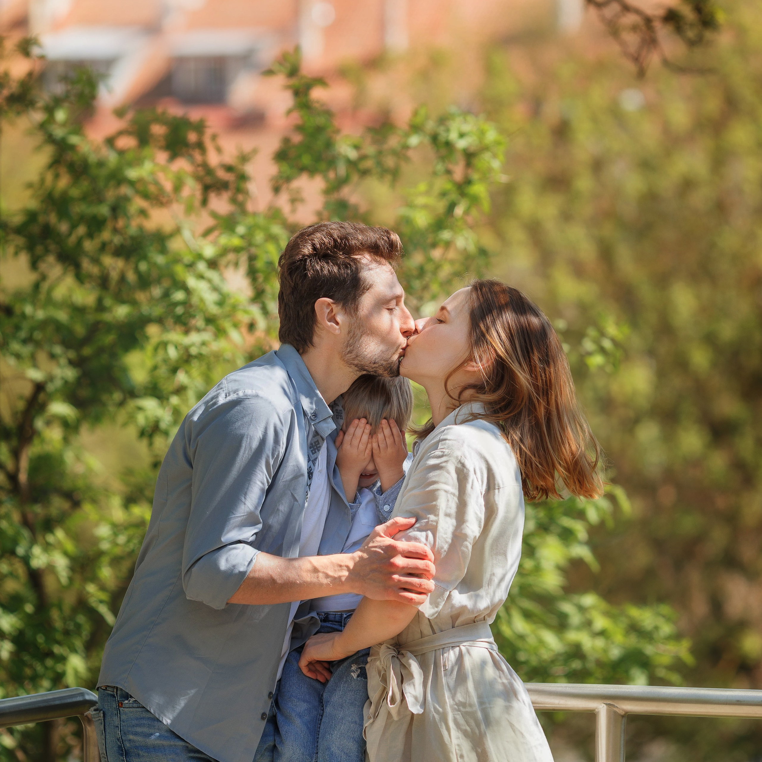 Семейная прогулка по старому городу в Вильнюсе