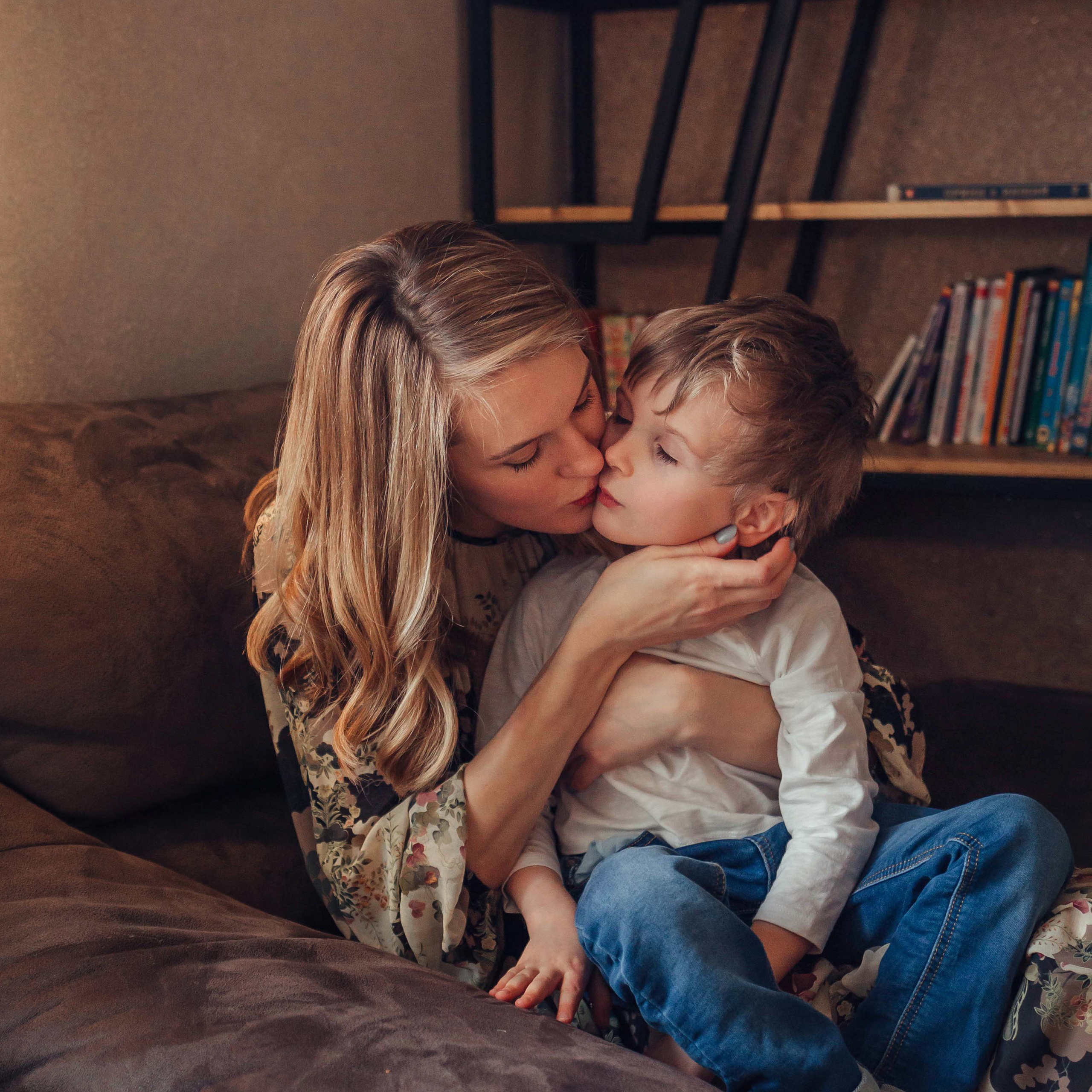 Уютная домашняя фотосессия