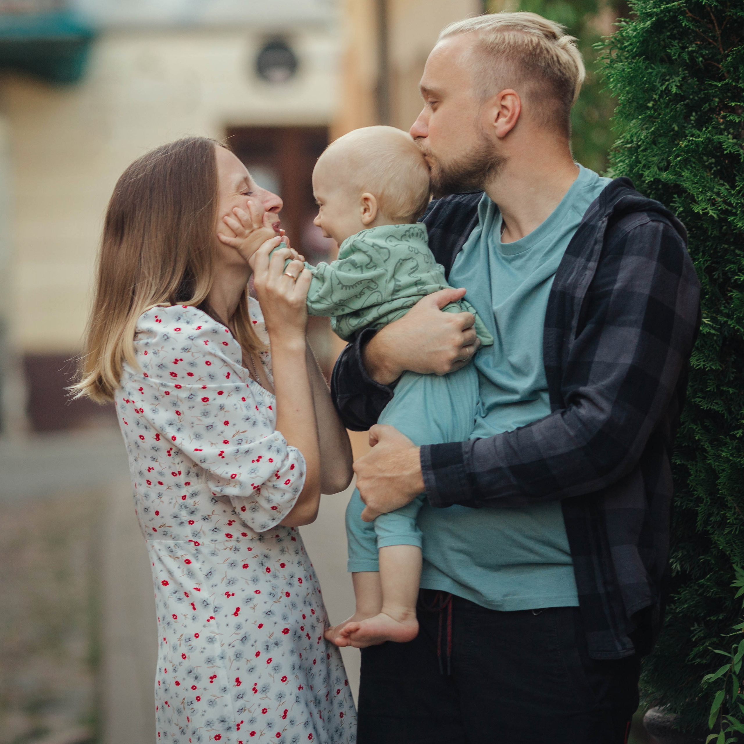 Алёна, Олег и Ярослав