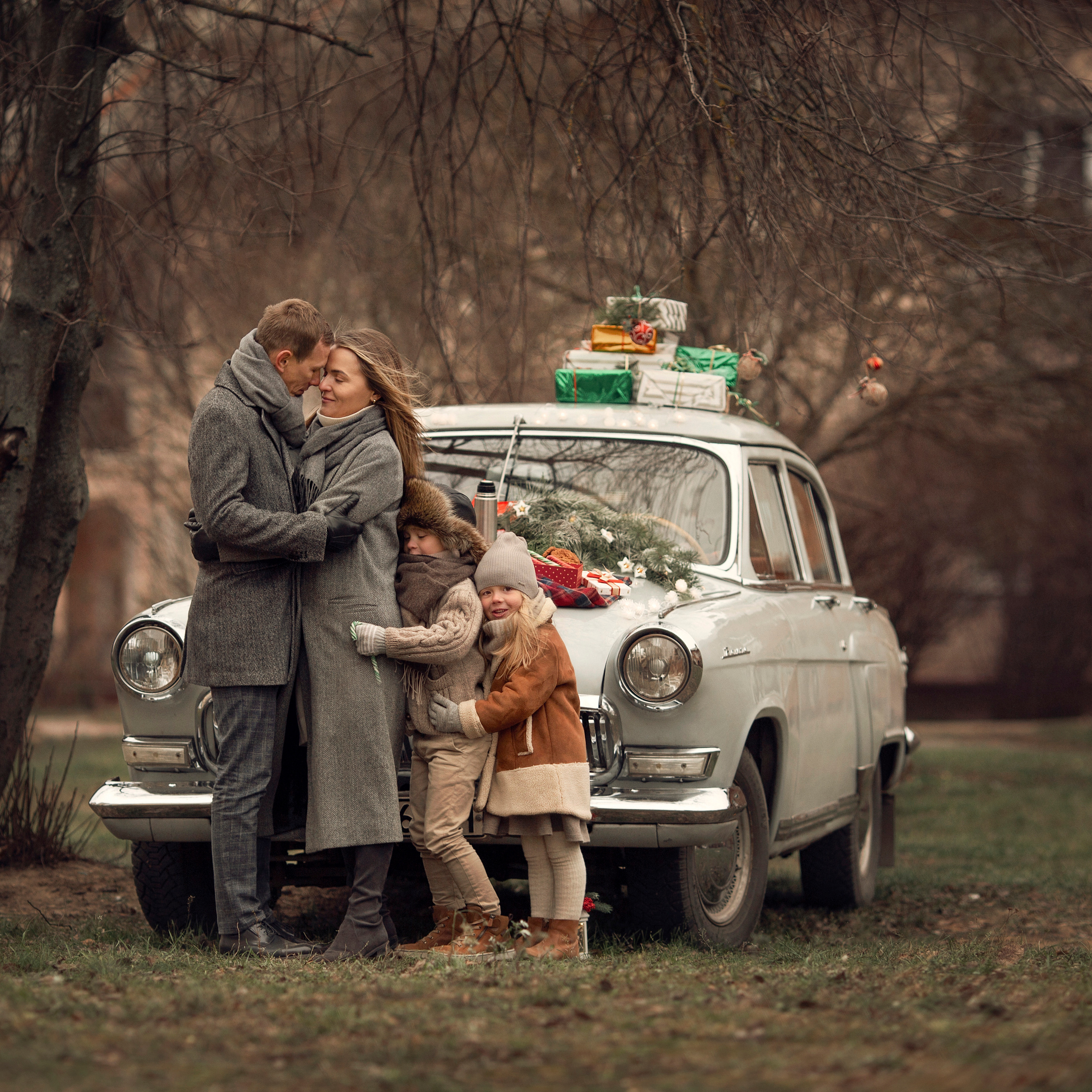 Winter and holiday mood