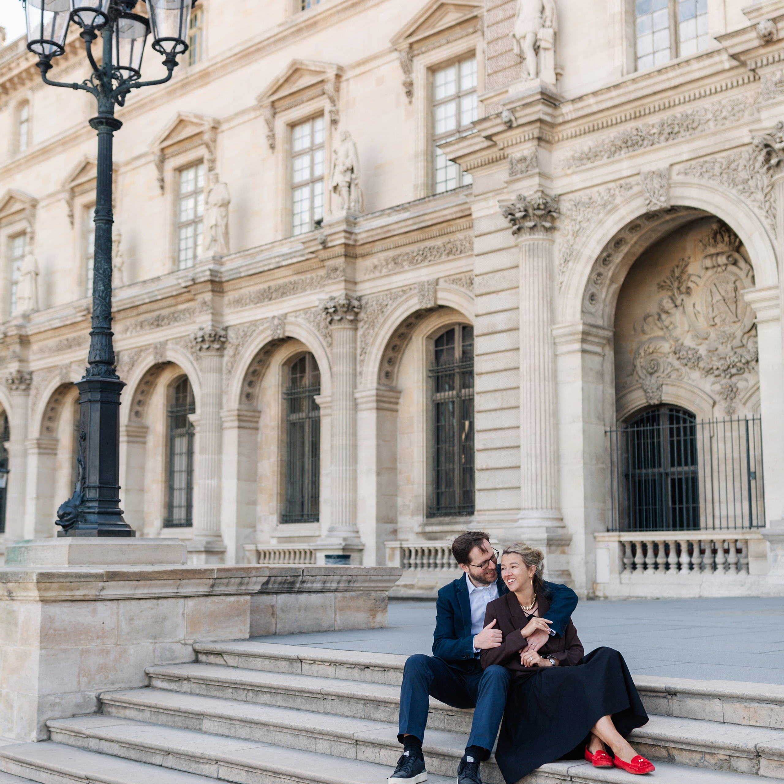 Couple lovestory in Paris