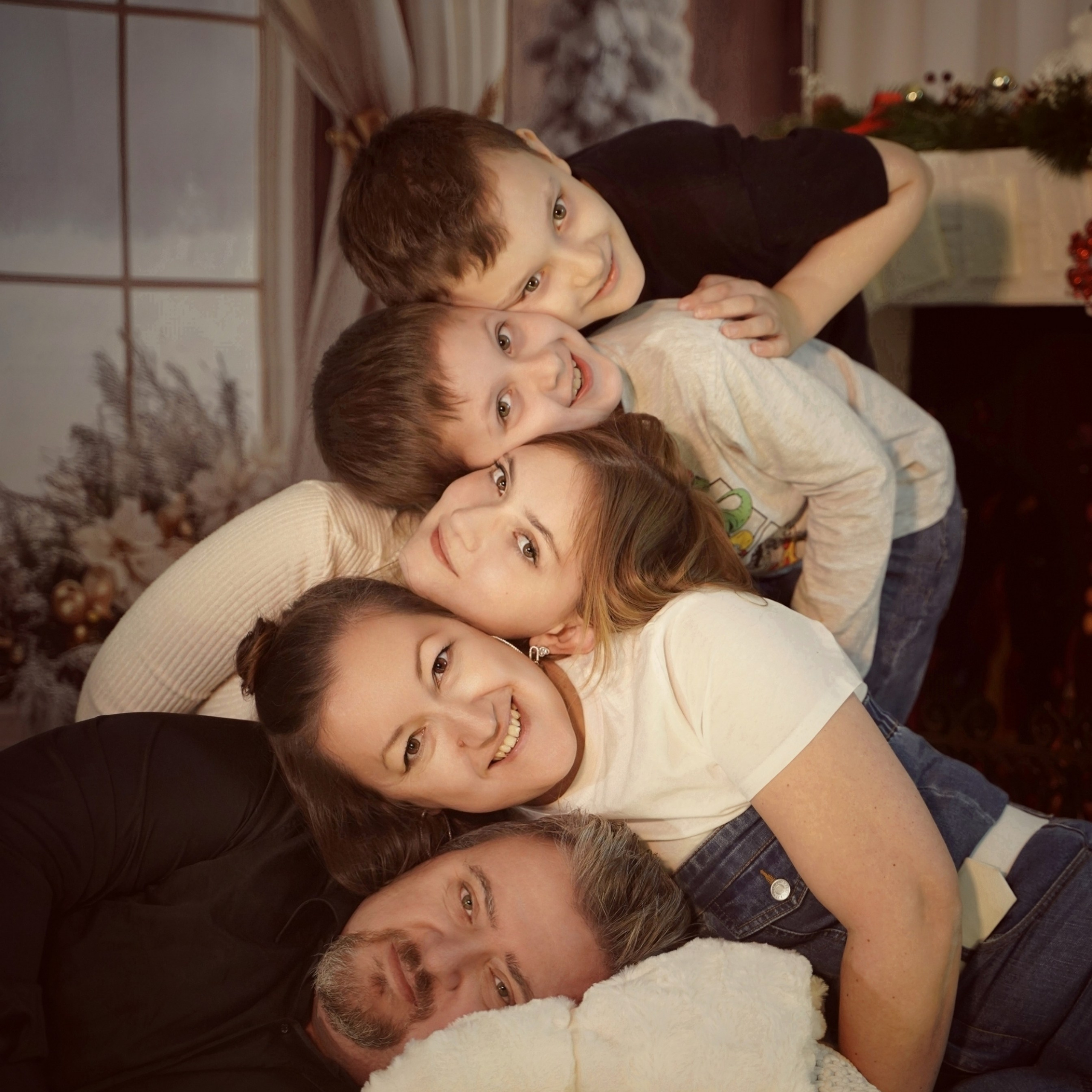 Семейный вечер в Новый год