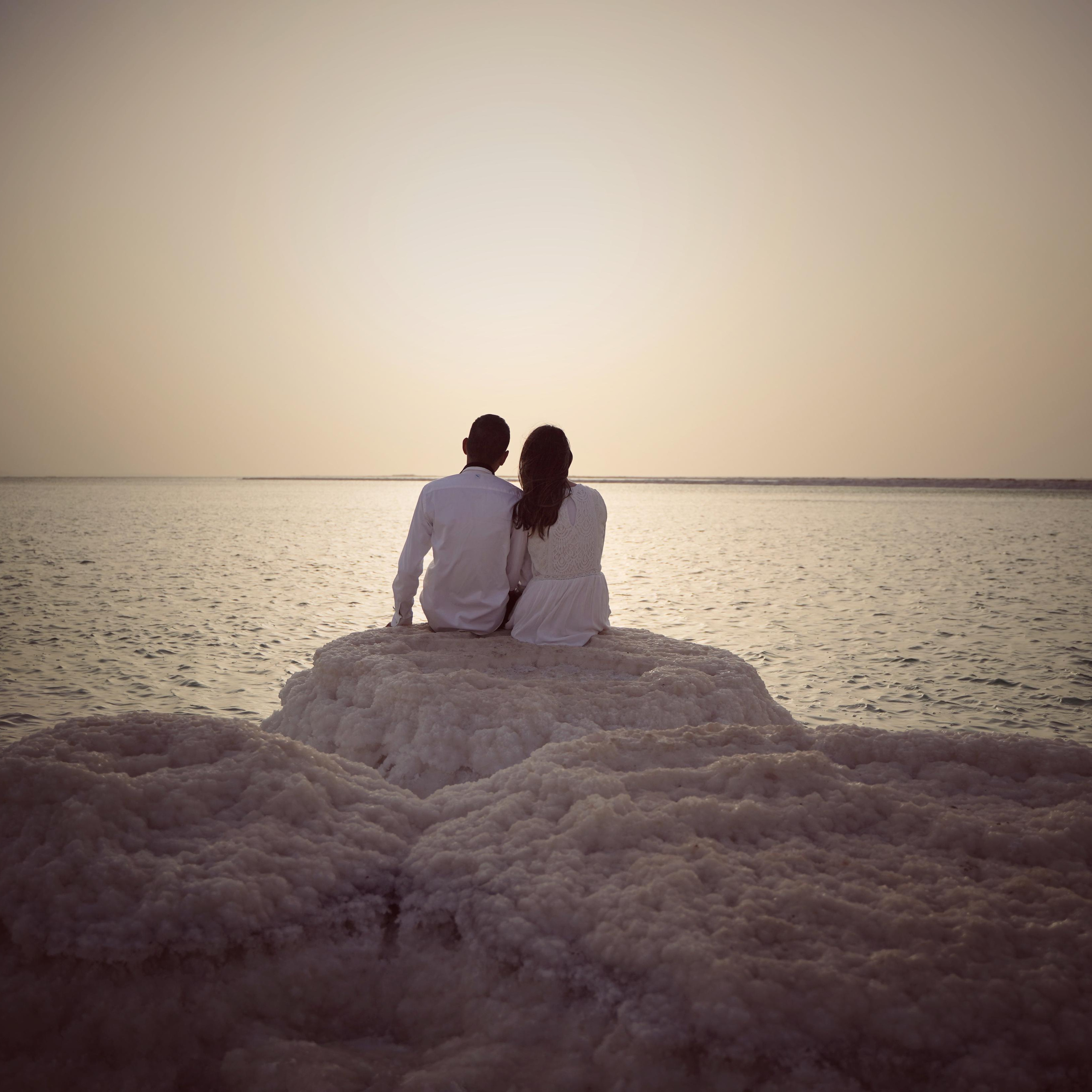 Рассвет на Мертвом Море