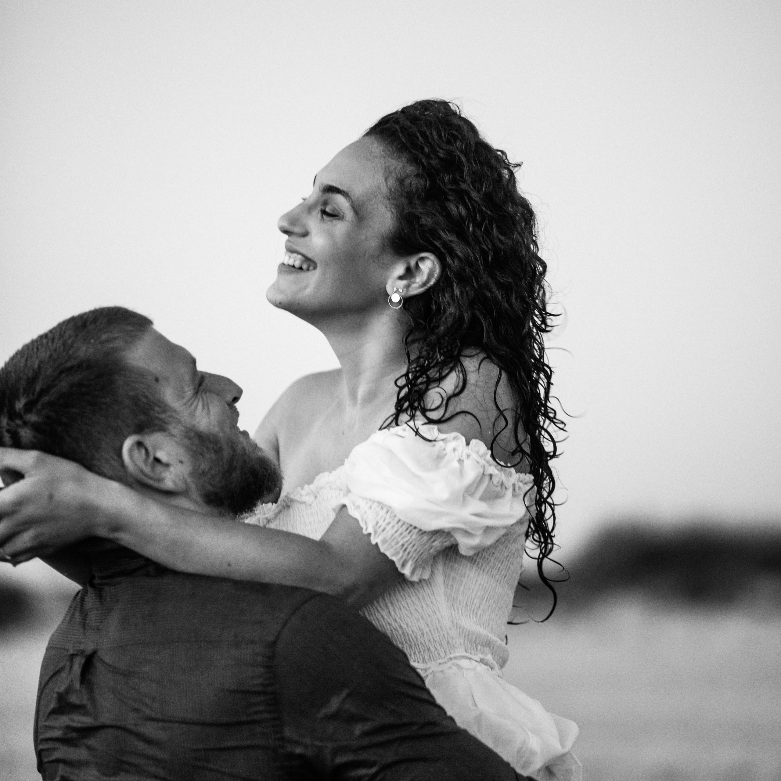 Pre wedding session at Nahsholim beach