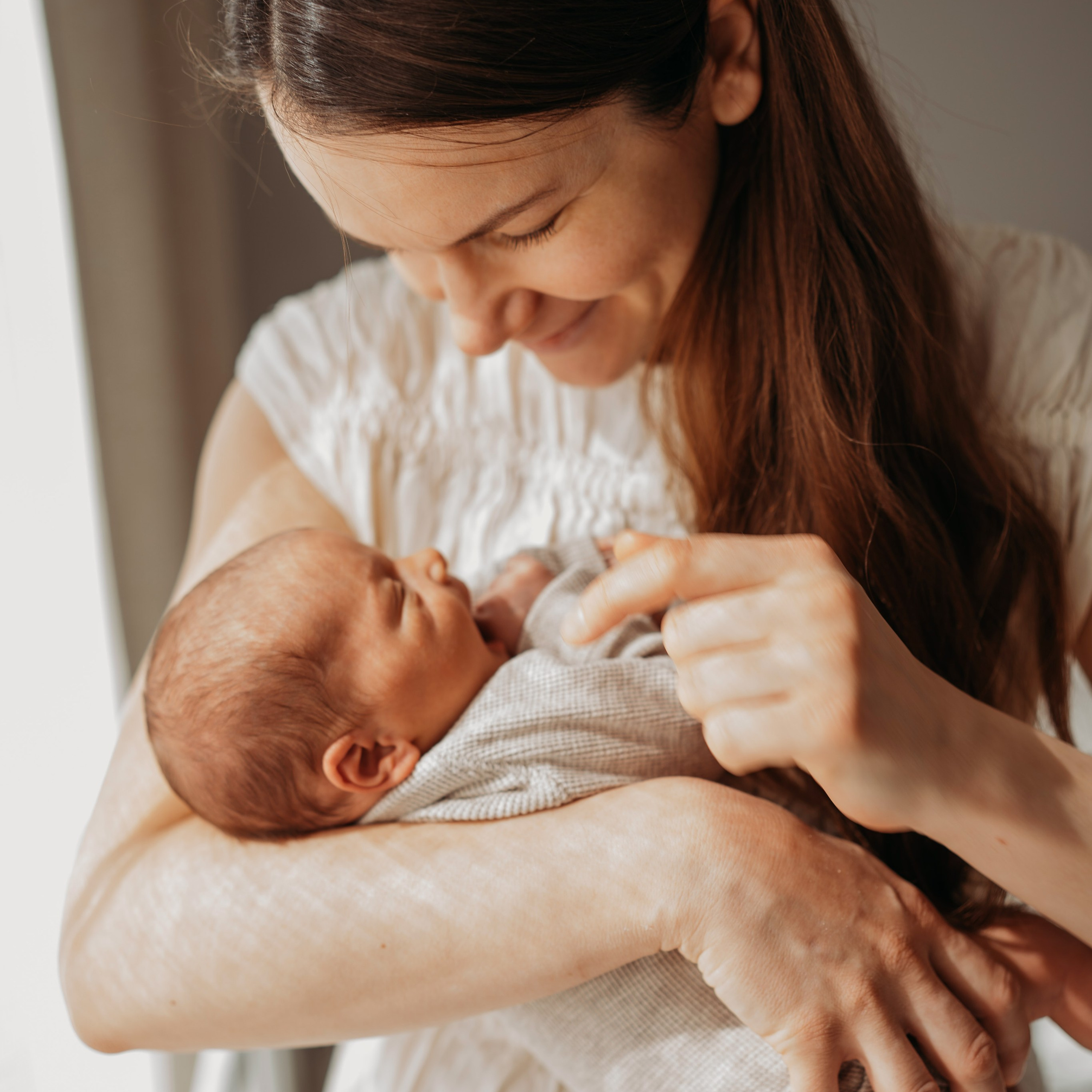 Лео и Соня (10 дней и 5 лет)