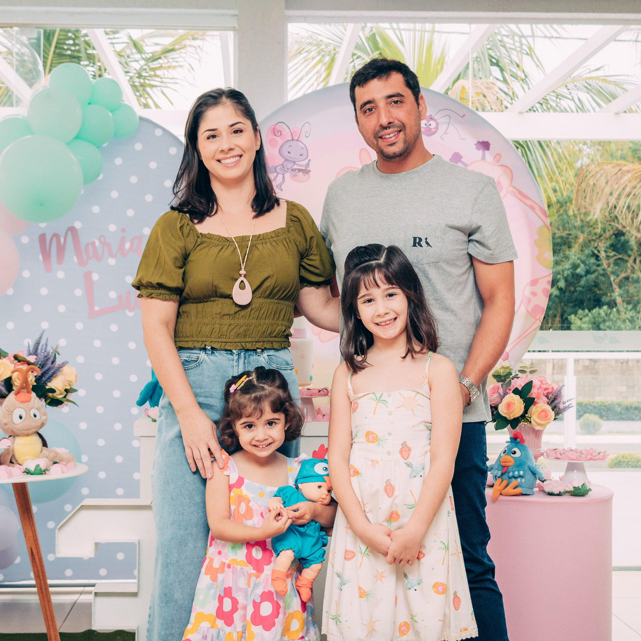 Maria Luiza — Aniversário 3 anos