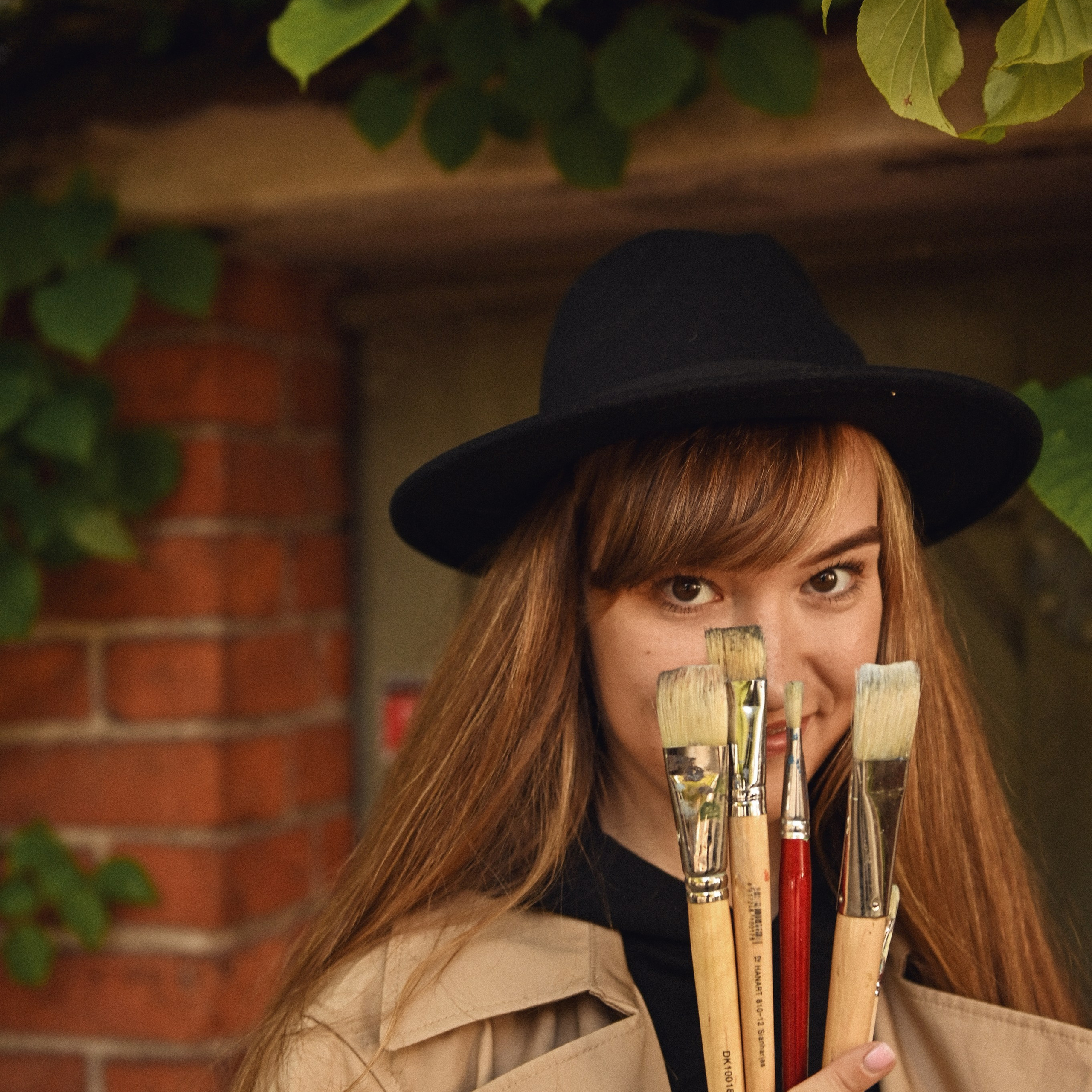 Художник в городе